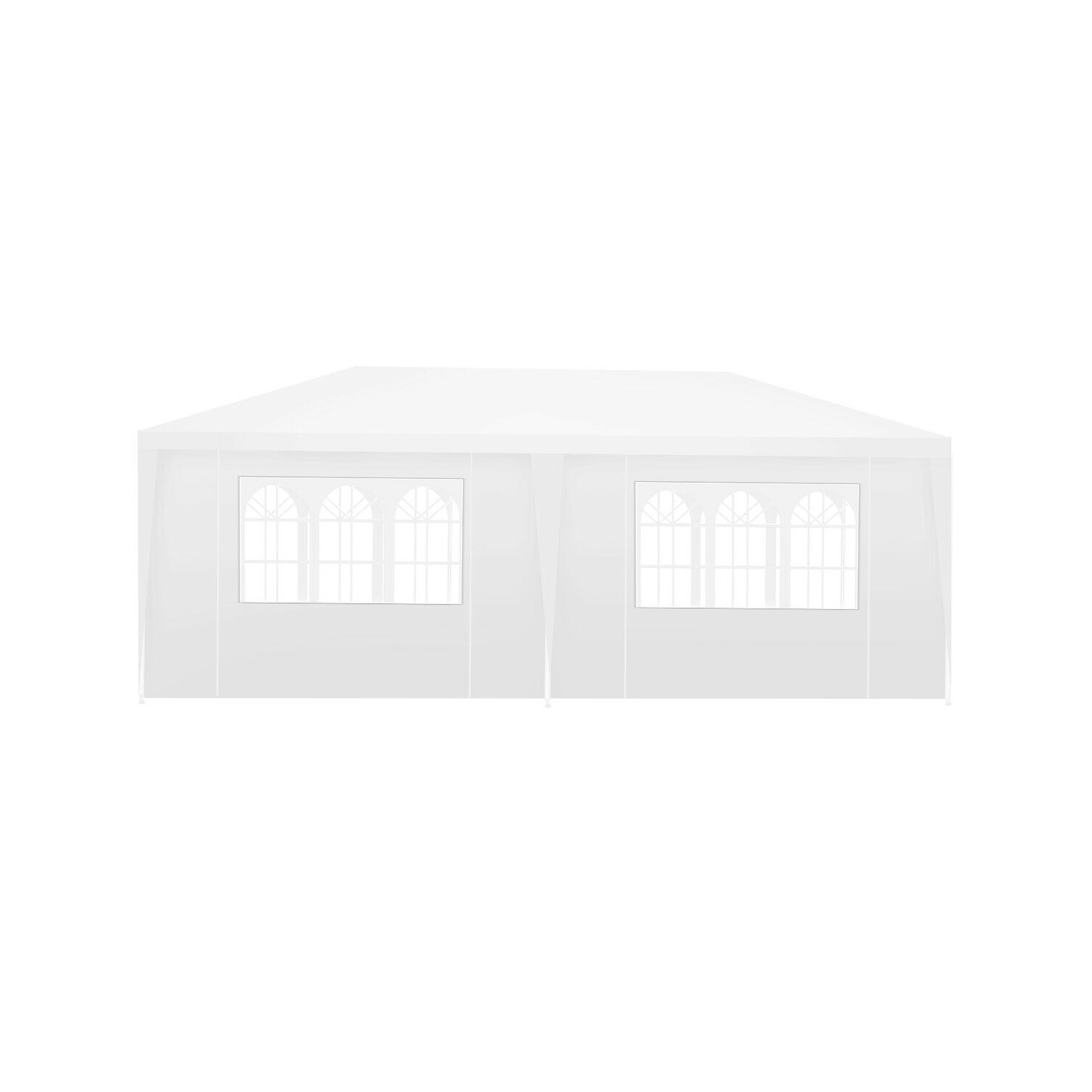 Costway Wedding Tent Canopy Party 10'x20' Heavy Duty Gazebo Cater Event W/ Side Walls