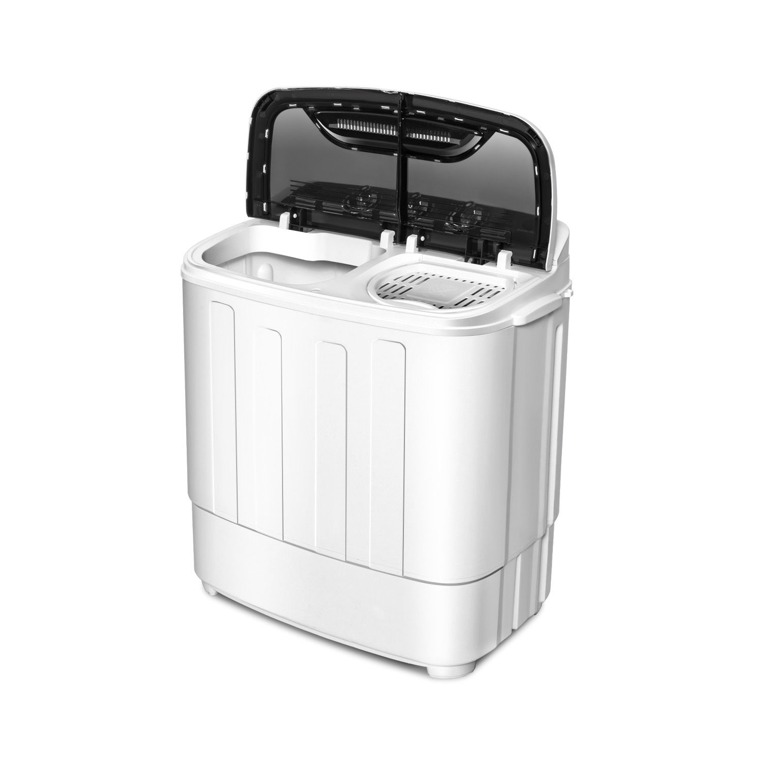 Lave-linge compact double tambour Gymax – 3,6kg
