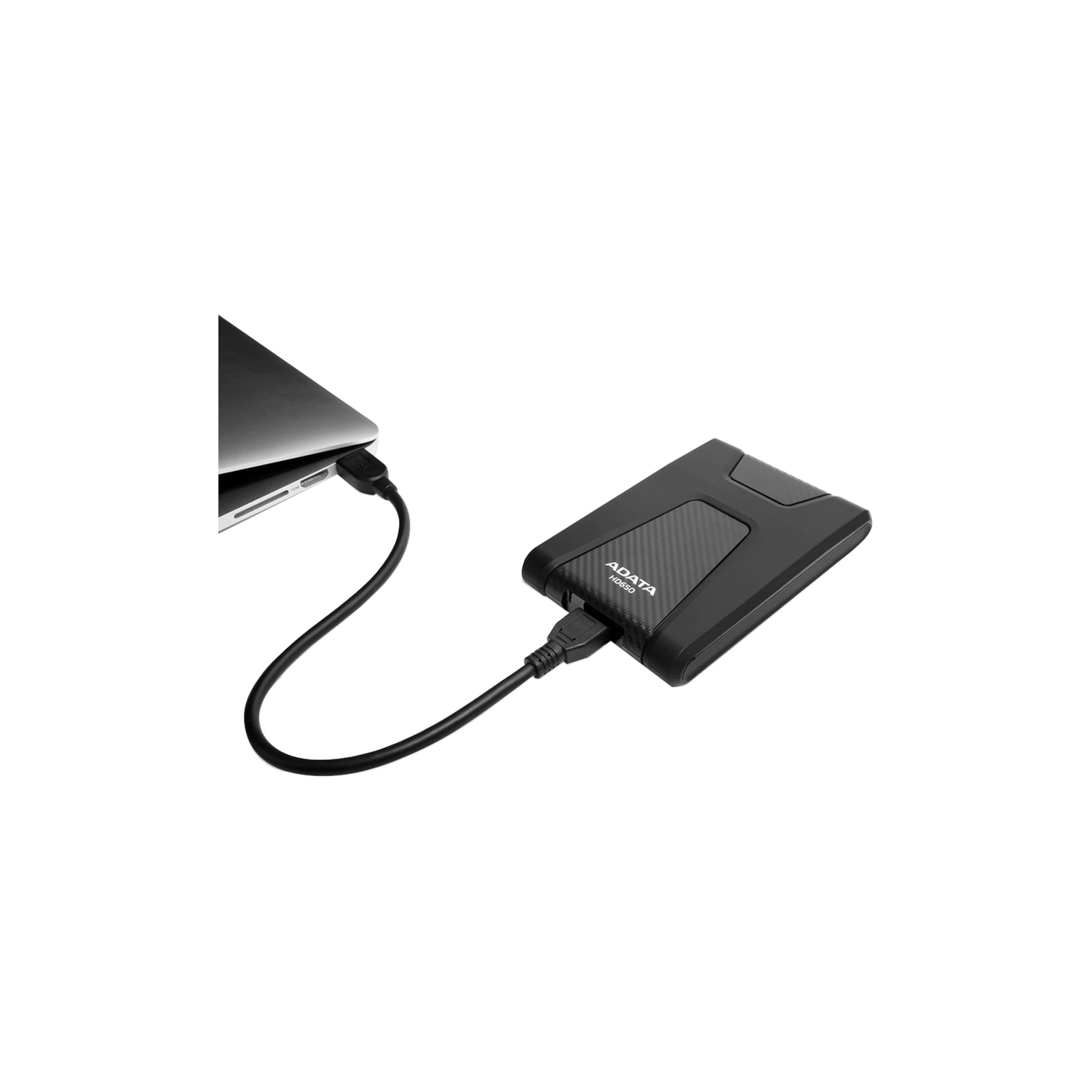 Adata HD650 2TB External Hard Drive - AHD650-2TU31-CBK - 2.5inch - Black