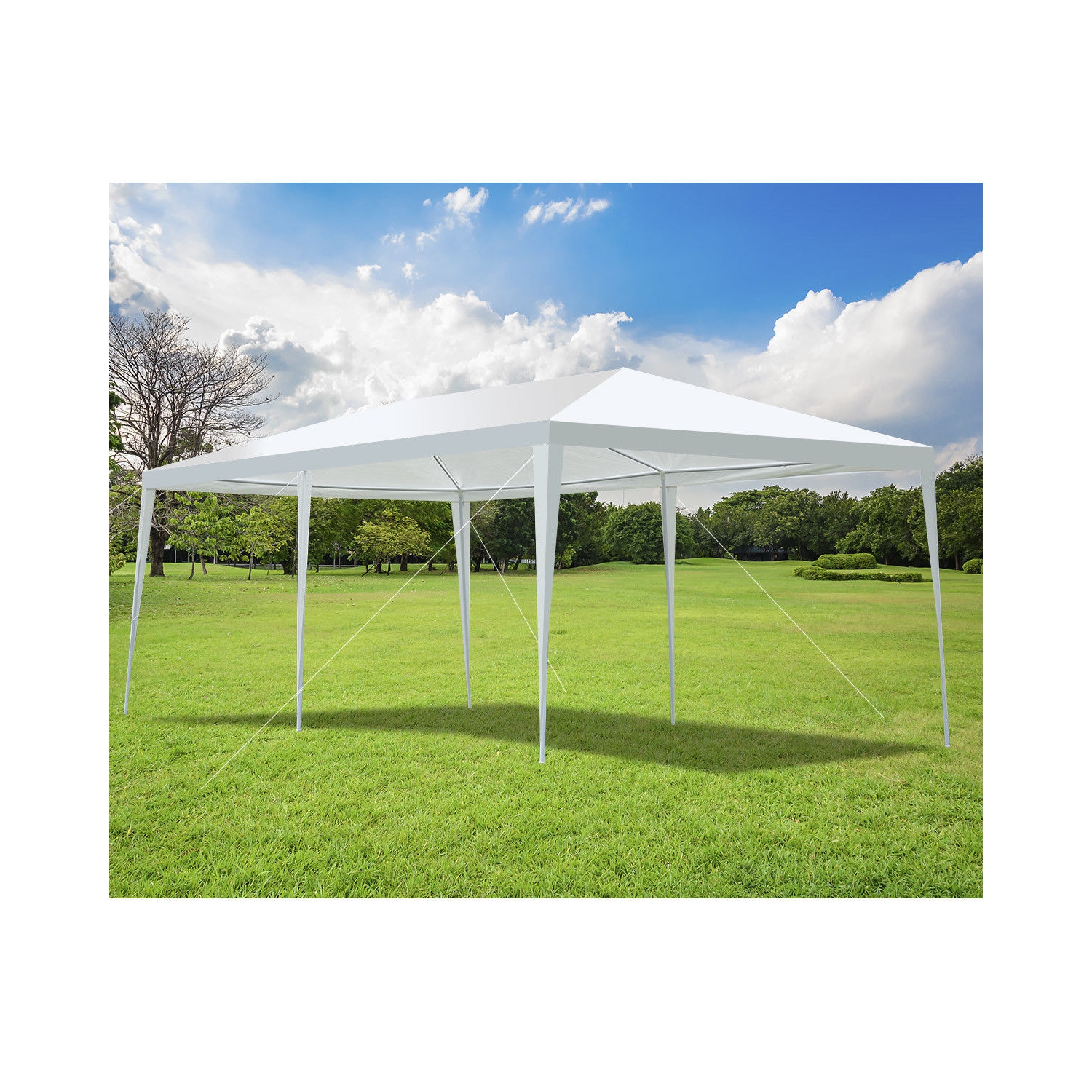 Costway 10'x20'Canopy Party Wedding Tent Heavy Duty Gazebo Pavilion Cater Event Outdoor