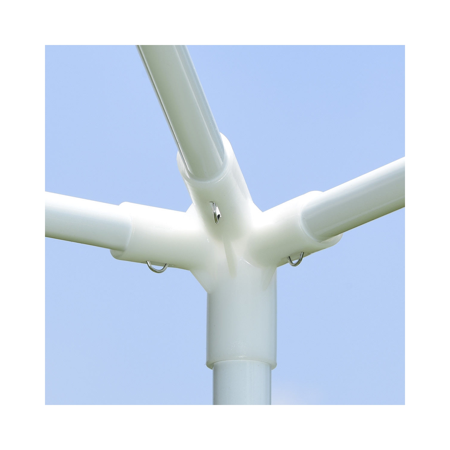 Tonnelle de Jardin de 10’x 10’ pour Mariages, Fêtes, Auvent Gazebo Robuste