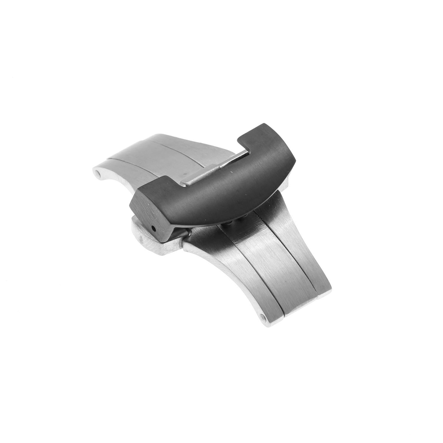 DASSARI Bracelet de Montre en Cuir Lisse pour Hommes avec Fermoir Déployant Noir pour Panerai - 22mm - Brun