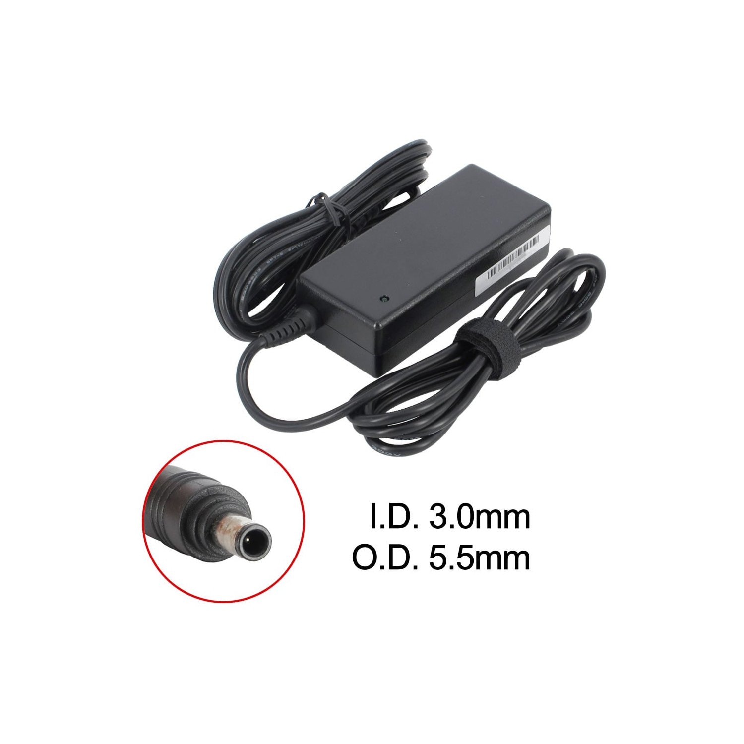 Nouvel adaptateur c.a. de BATTDEPOT pour Samsung NC210-A02NZ 0335A1960 AA-PA2N60&nbsp;W CPA09-004&nbsp;A SADP-60ZH D
