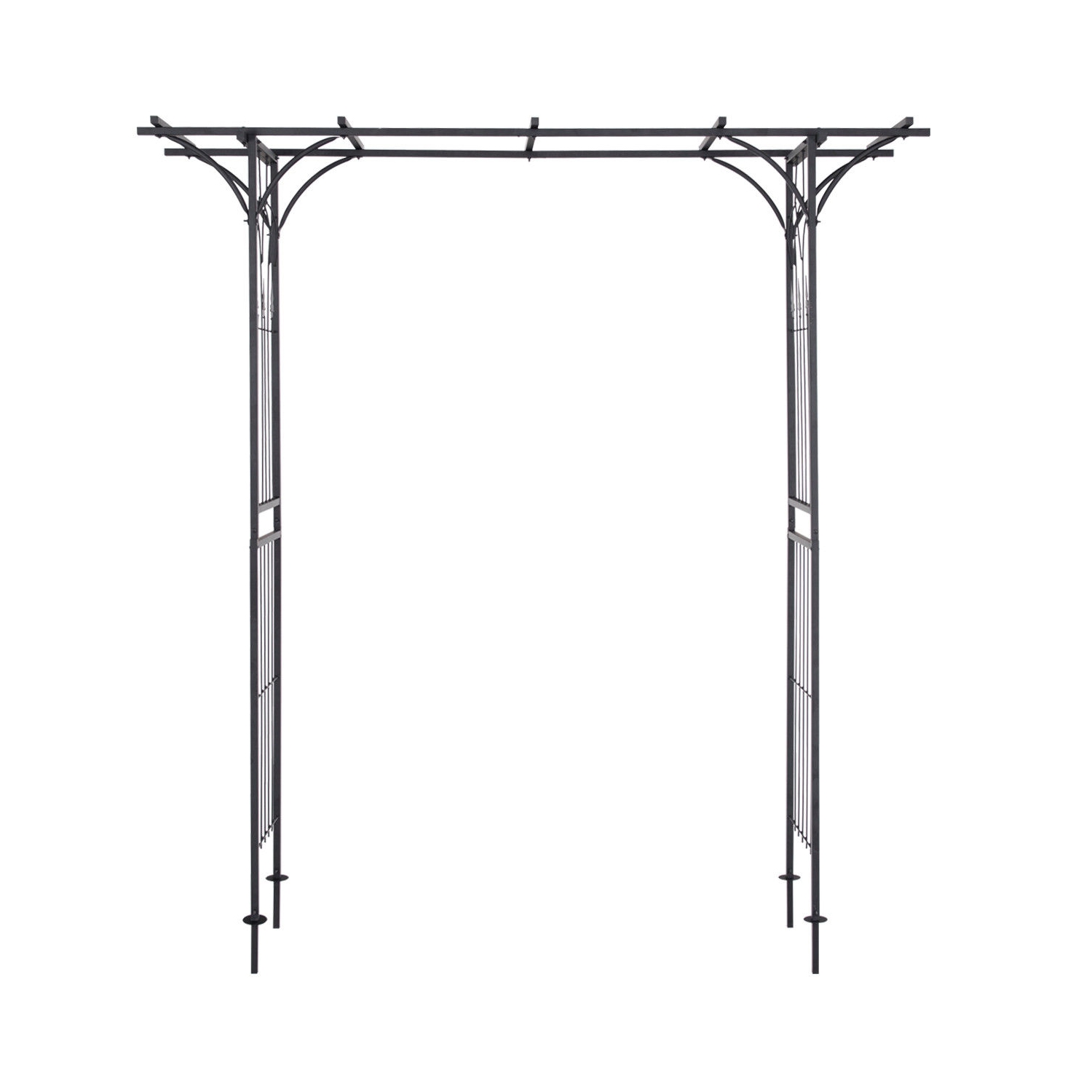Jardin mariage Rose Arche Pergola fleurs d’arche plantes grimpantes treillis métallique