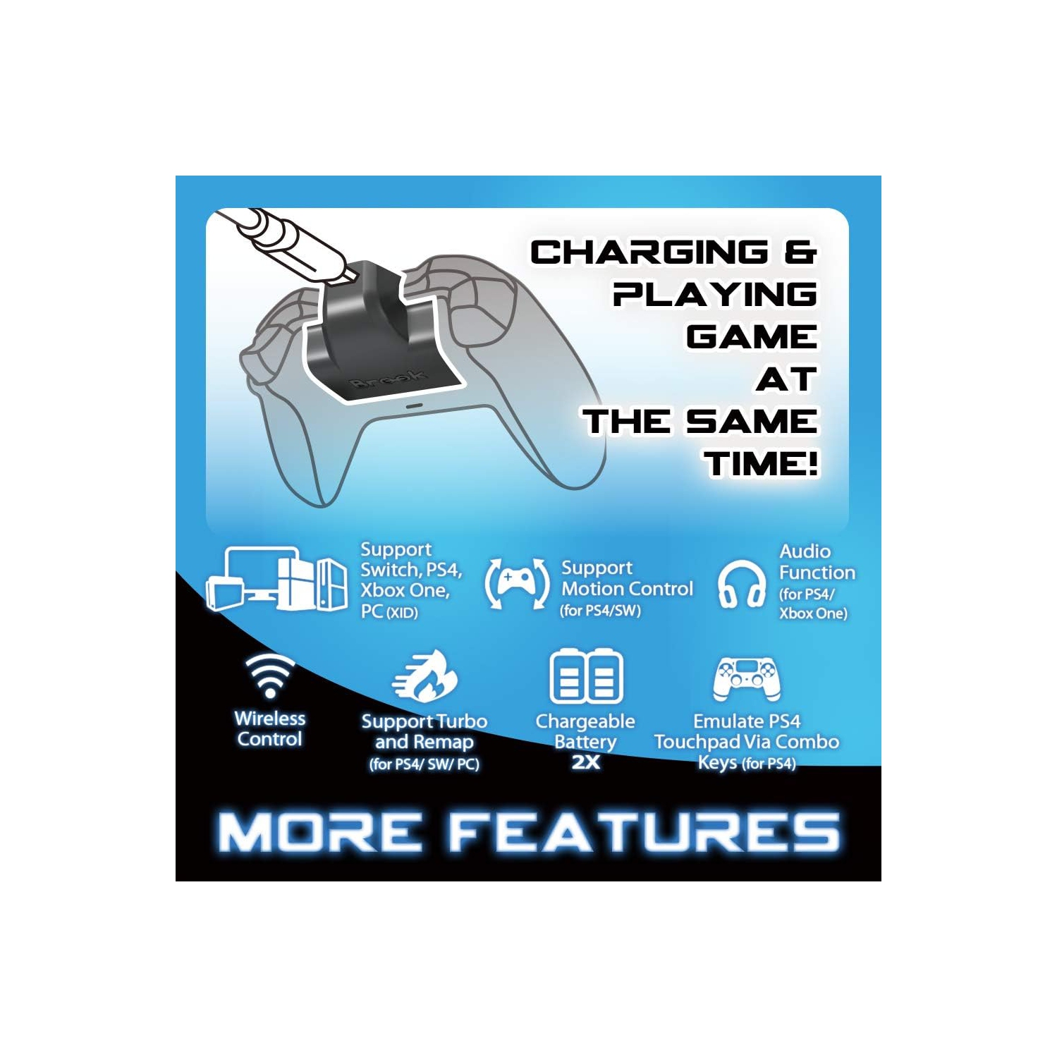 Adaptateur X ONE pour manette Xbox One