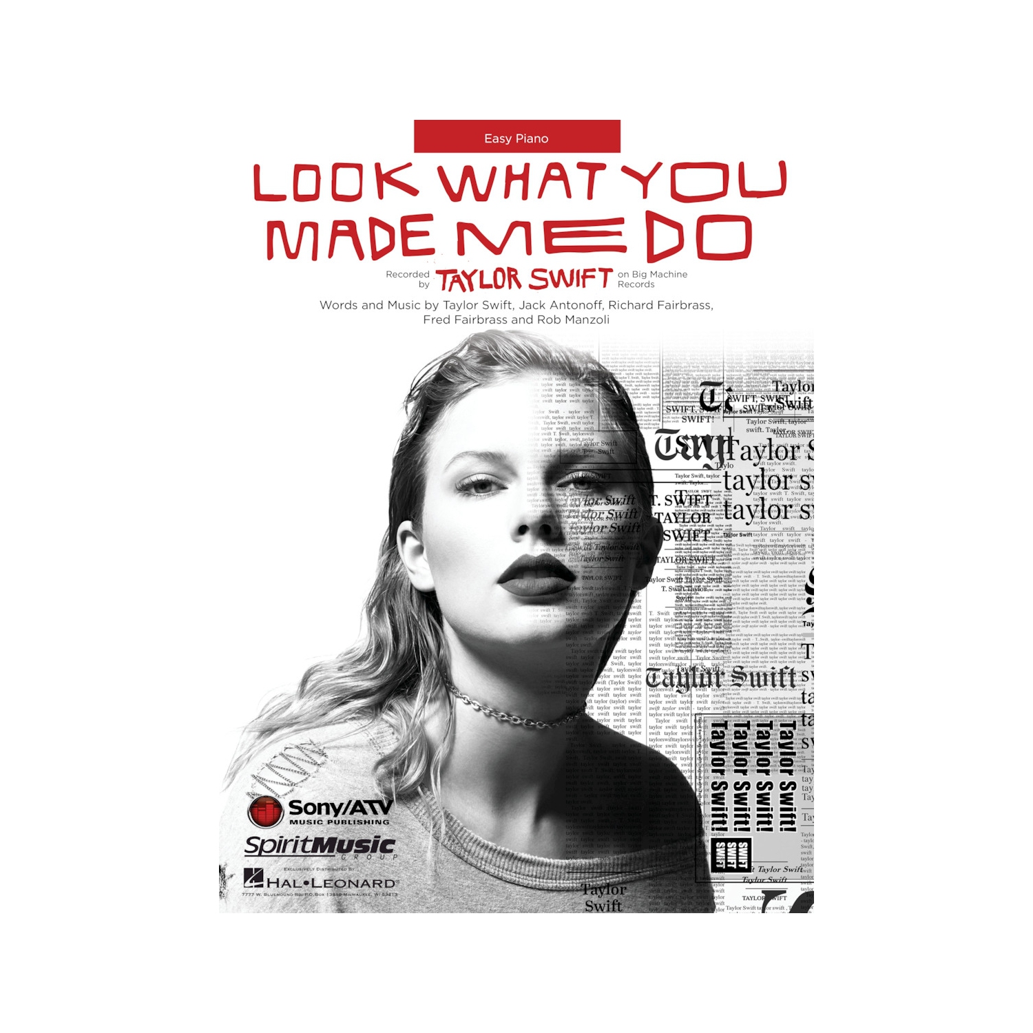 SheetMusic Look What You Made Me Do - Taylor Swift (EP)