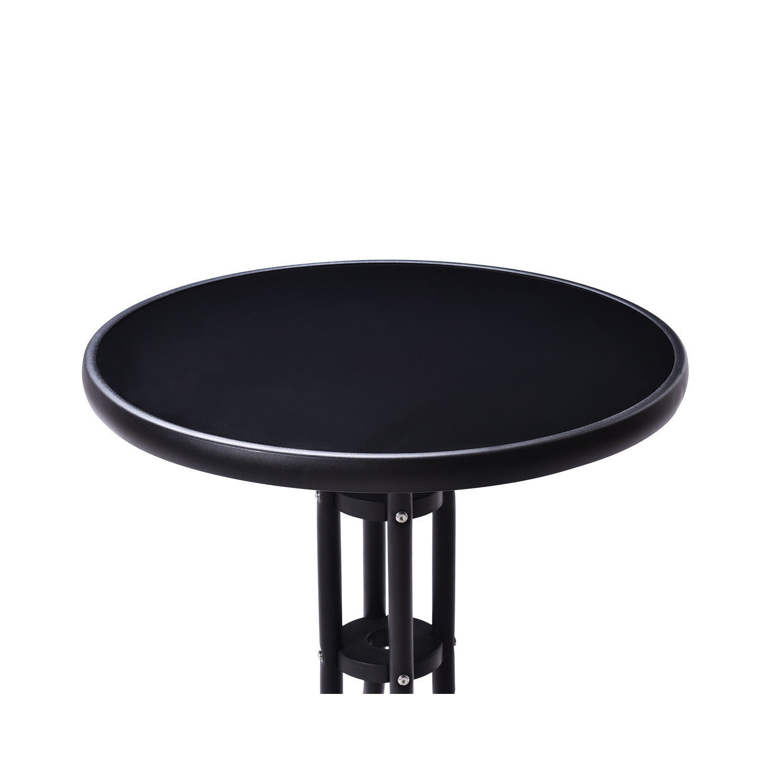 Gymax Ensemble de Chaises Pliables & Table de Jardin Mobilier d’extérieur pourTerrasse Patio