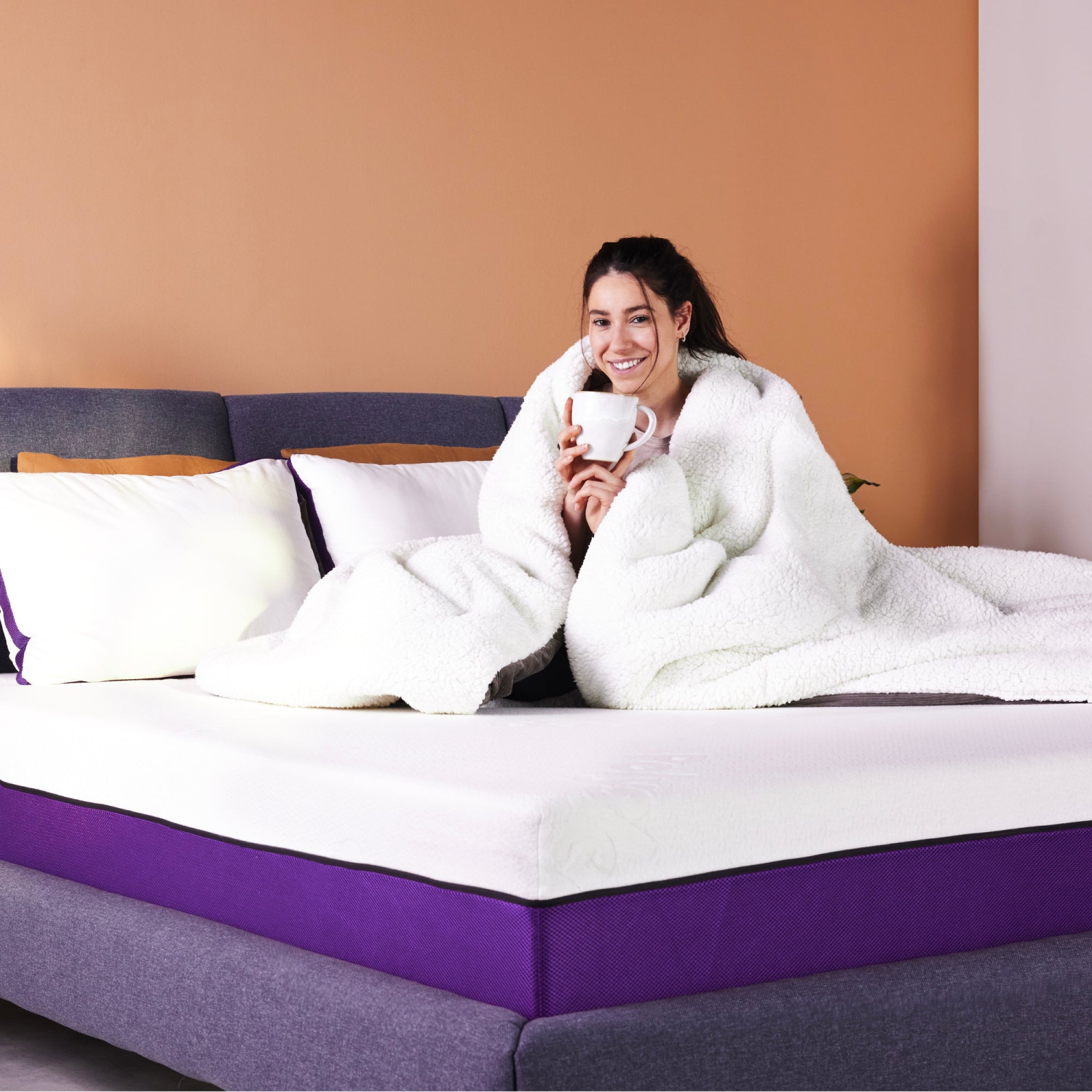 Polysleep Matelas en Mousse Mémoire Antimicrobienne – Housse Respirante et Hydrofuge - 100% Fabriqué au Canada, Lit Hybride de Qualité Supérieure -