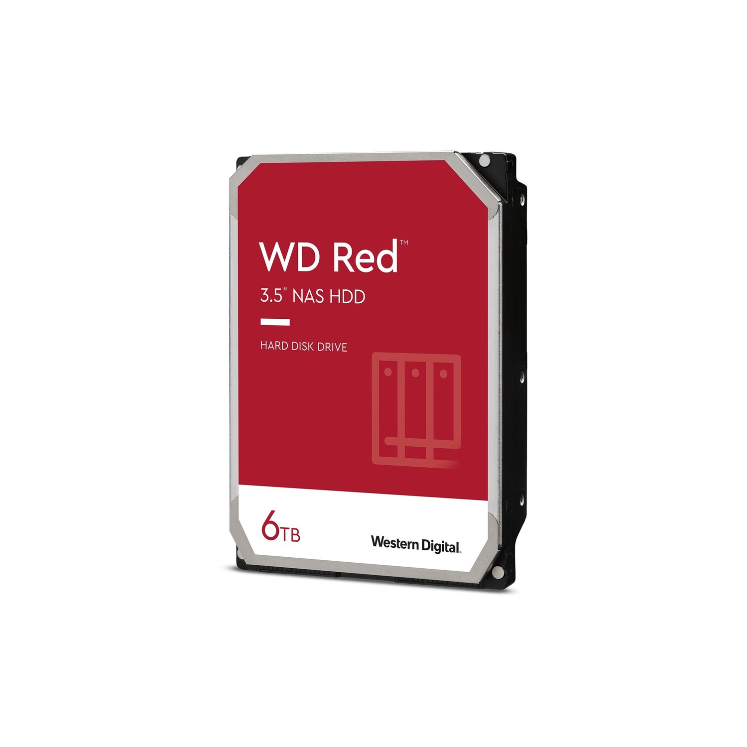 WD 6TB Red NAS Internal Hard Drive - 5400 RPM Class, SATA 6 Gb/s