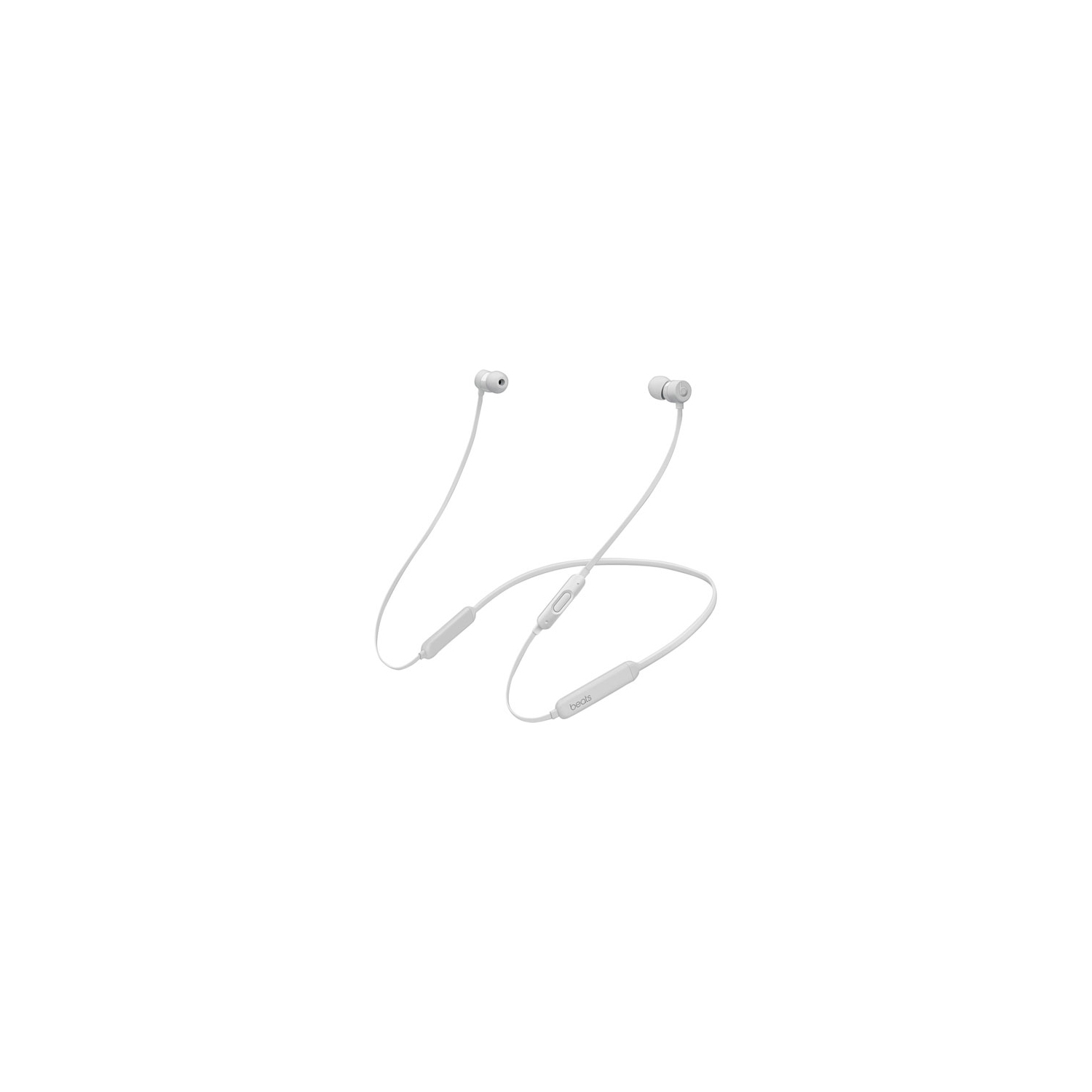 Refurbished - Beats by Dr. Dre BeatsX In-Ear Sound Isolating Bluetooth Headphones - Satin Silver