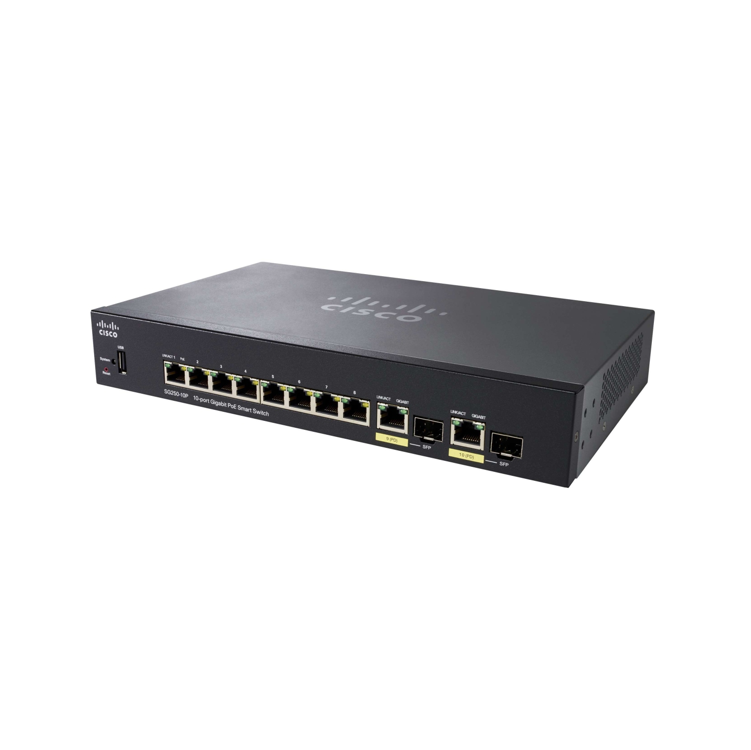 10 Port SG250 10P Switch
