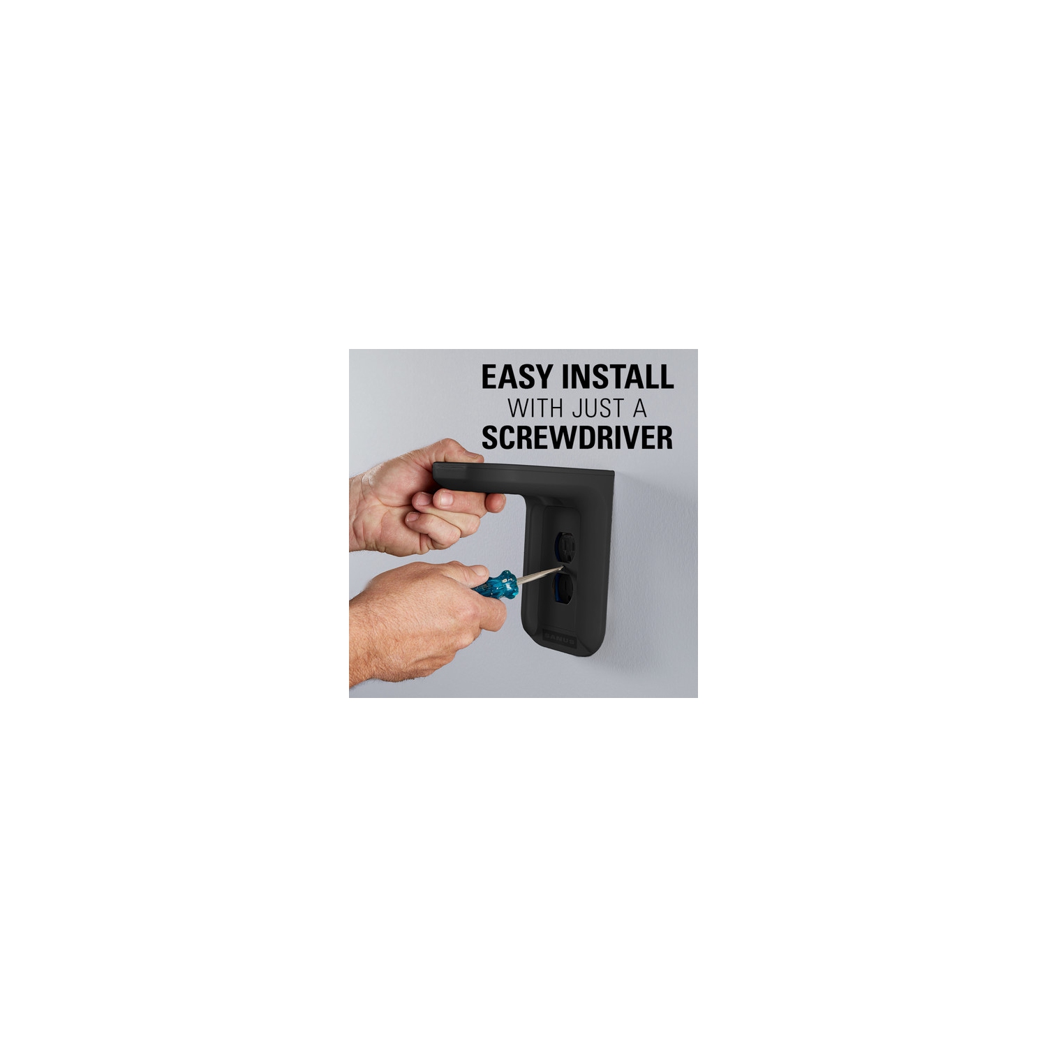 Sanus WSOS1-B1 Outlet Etagère pour Sonos One & PLAY: 1 - Noir, Simple