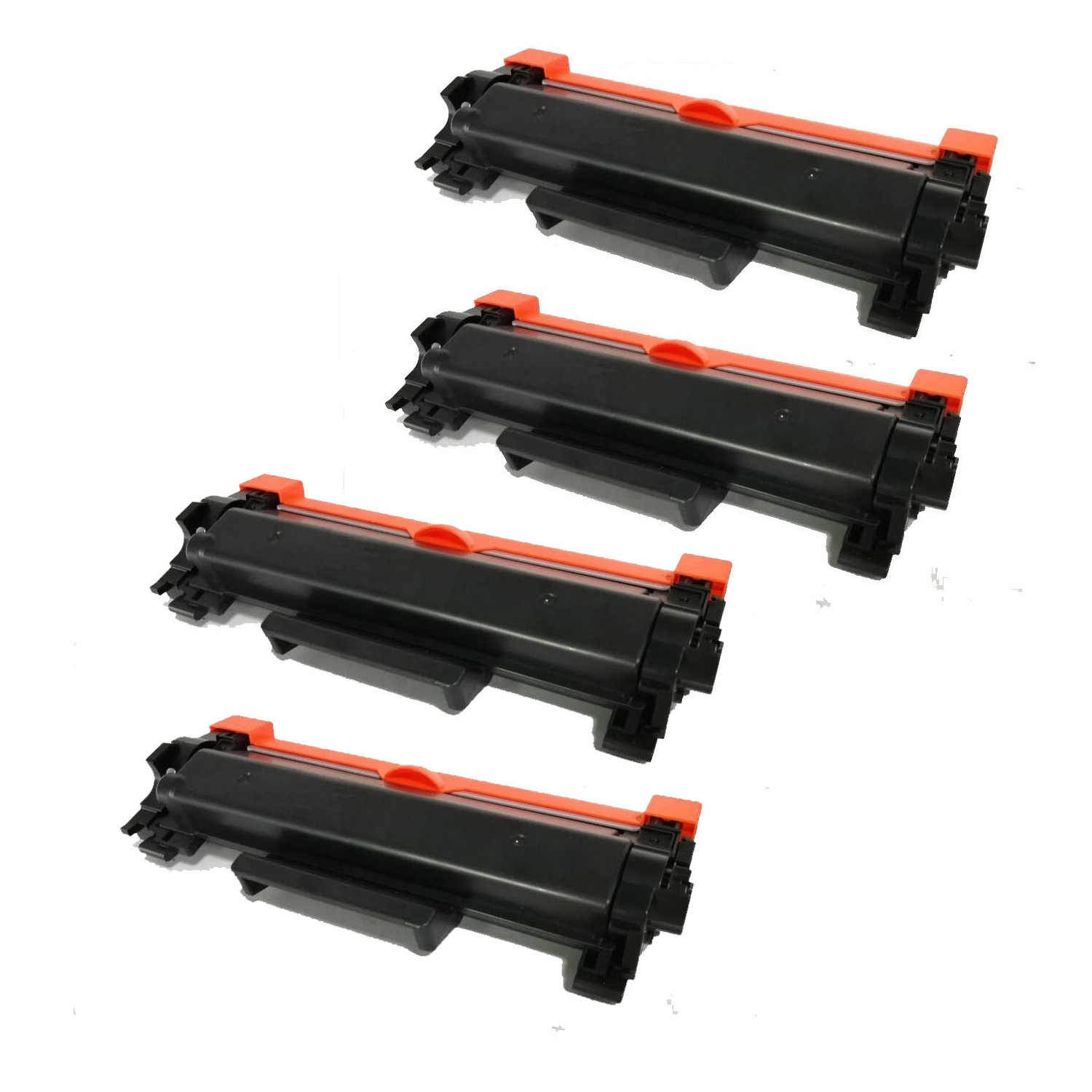 Max Saving - 4Pack High Yield Toner with Chip Replacement for Brother TN760,TN-760,TN730,TN-730 DCP-L2550,HL-L2350,HL-L2370,MFC-L2710,MFC-L2730,MFC-L2750,MFC-L2750
