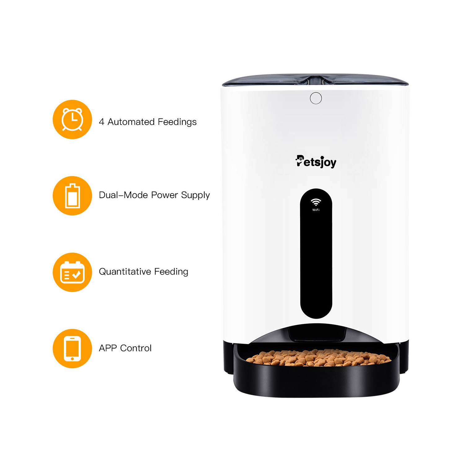 Gymax Automatic Pet Feeder Smart Cat Dog Food Dispenser