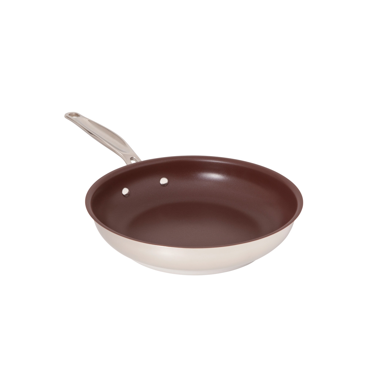 Meyer Confederation Melbec-Red Non-Stick Stainless Steel Skillet, 9.5"