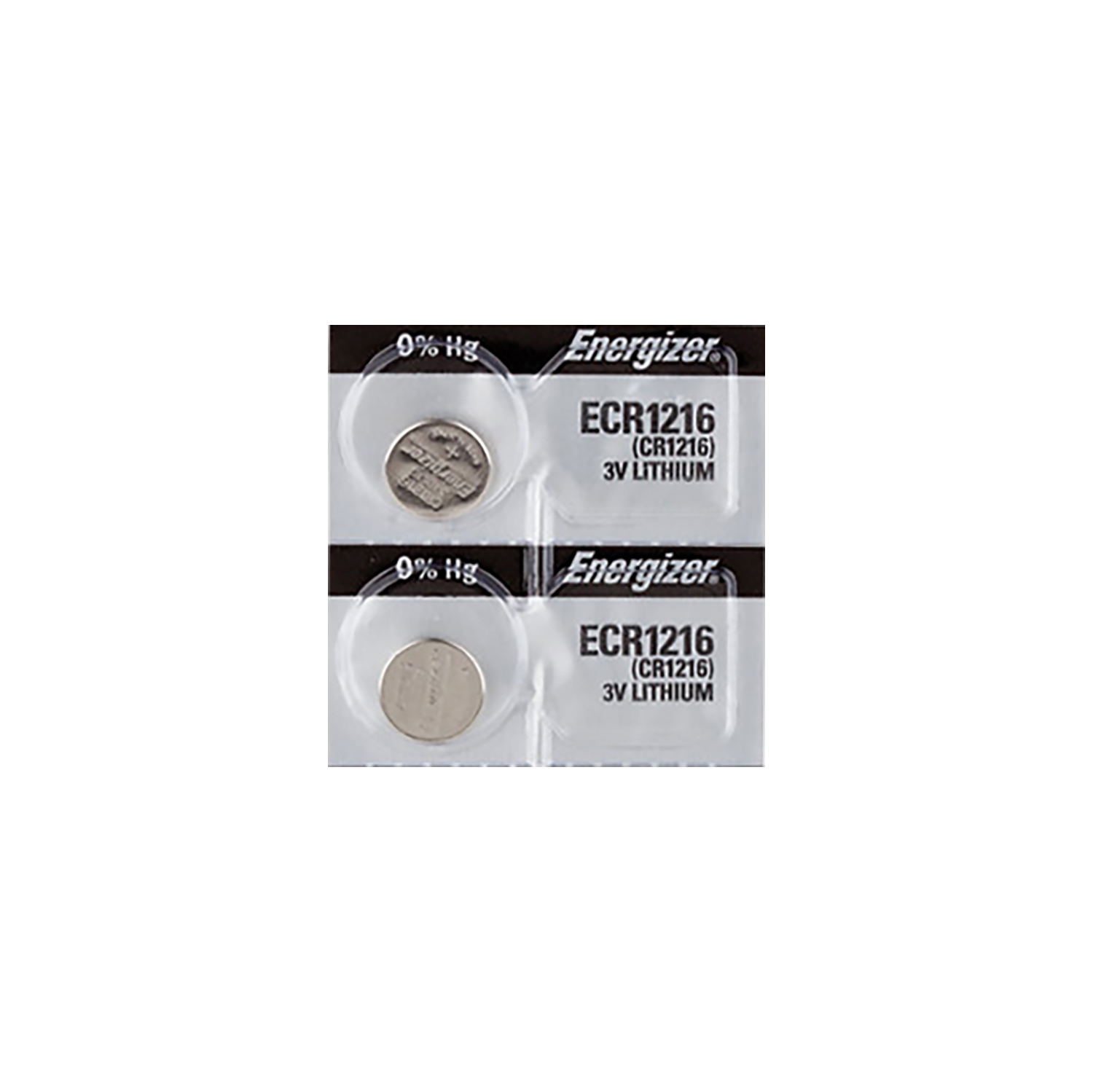 2 piles CR1216 d'Energizer, pile au lithium 1216