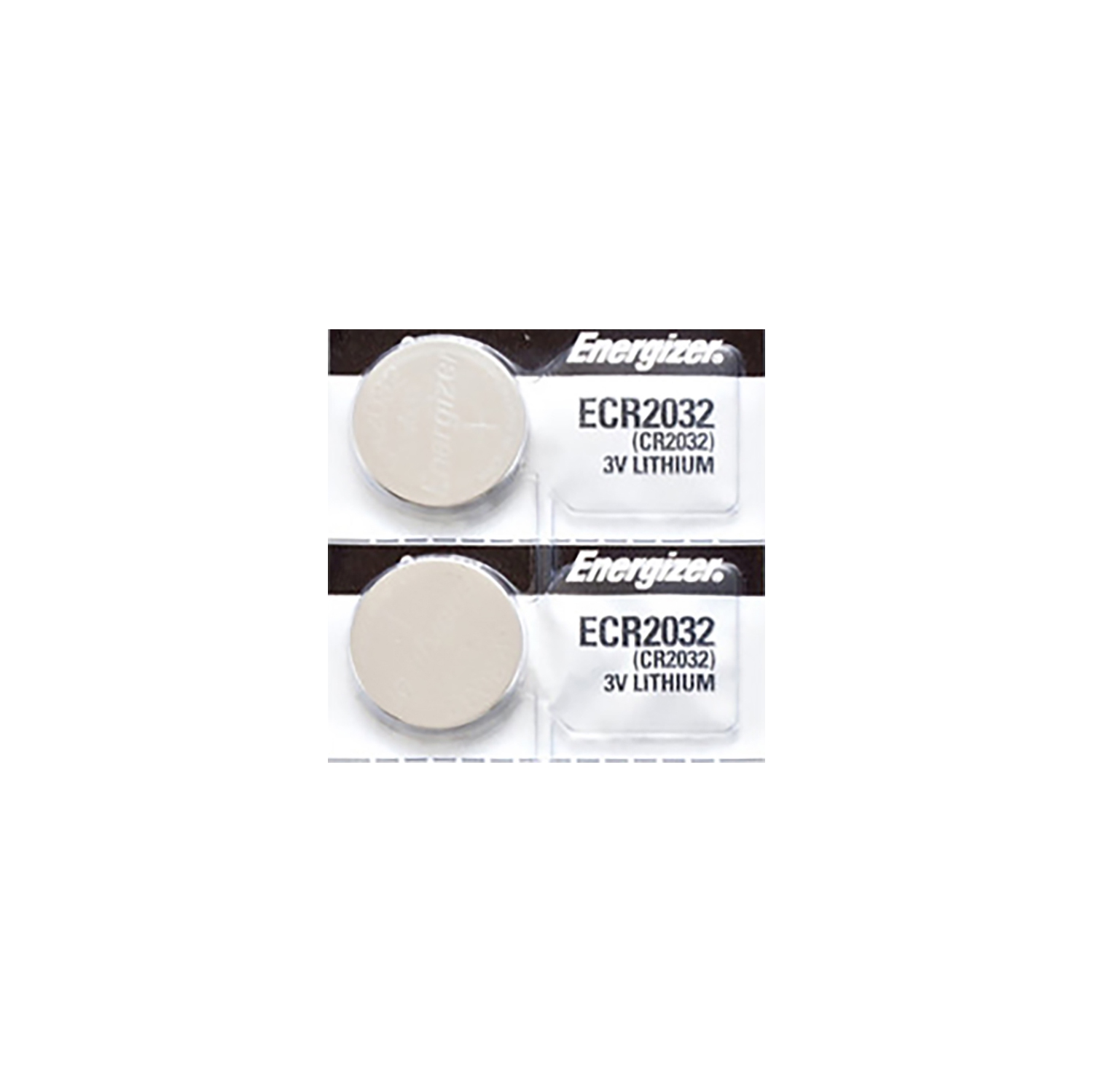 2 x Energizer CR2032 Batteries, Lithium Battery 2032