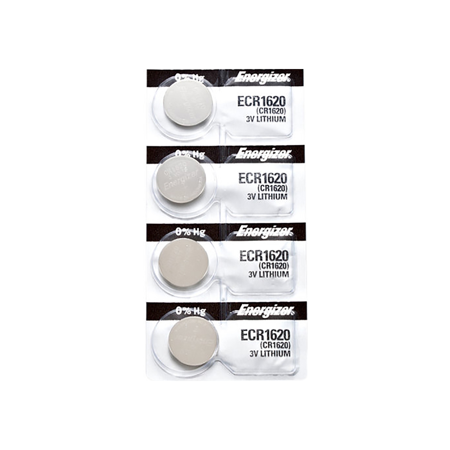 4 piles CR1620 d’Energizer, pile au lithium 1620