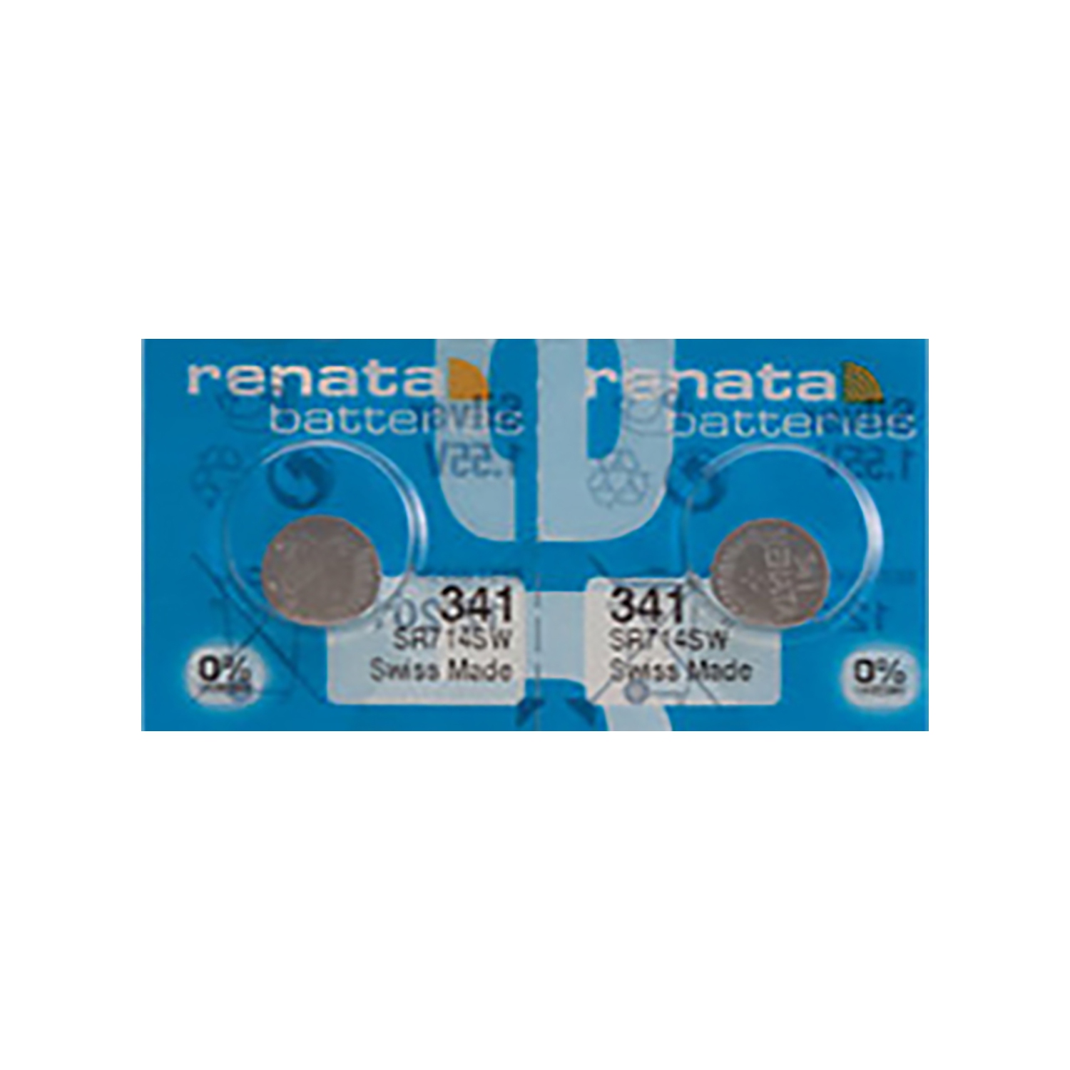 2 piles pour montre Renata de 341 V, pile de SR714SW V.