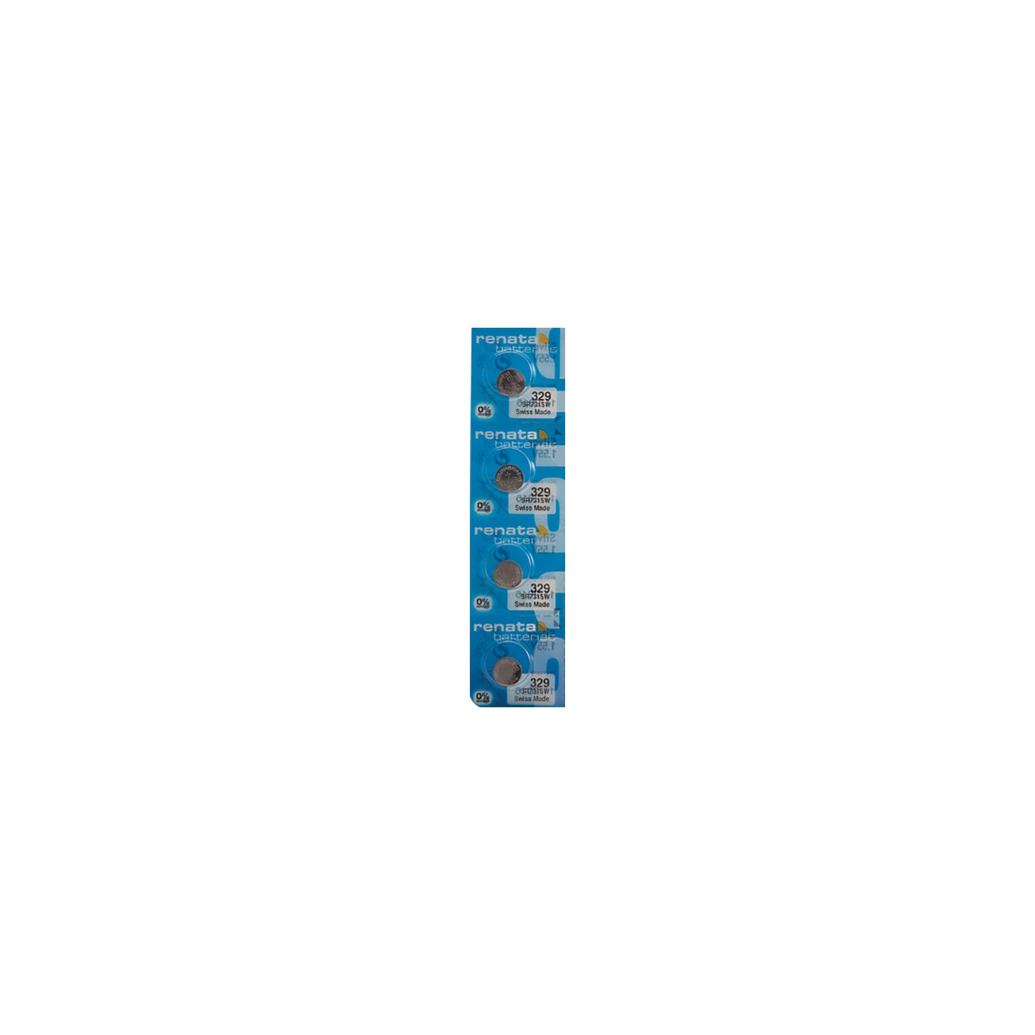4 x Renata 329 Watch Batteries, SR731SW Battery