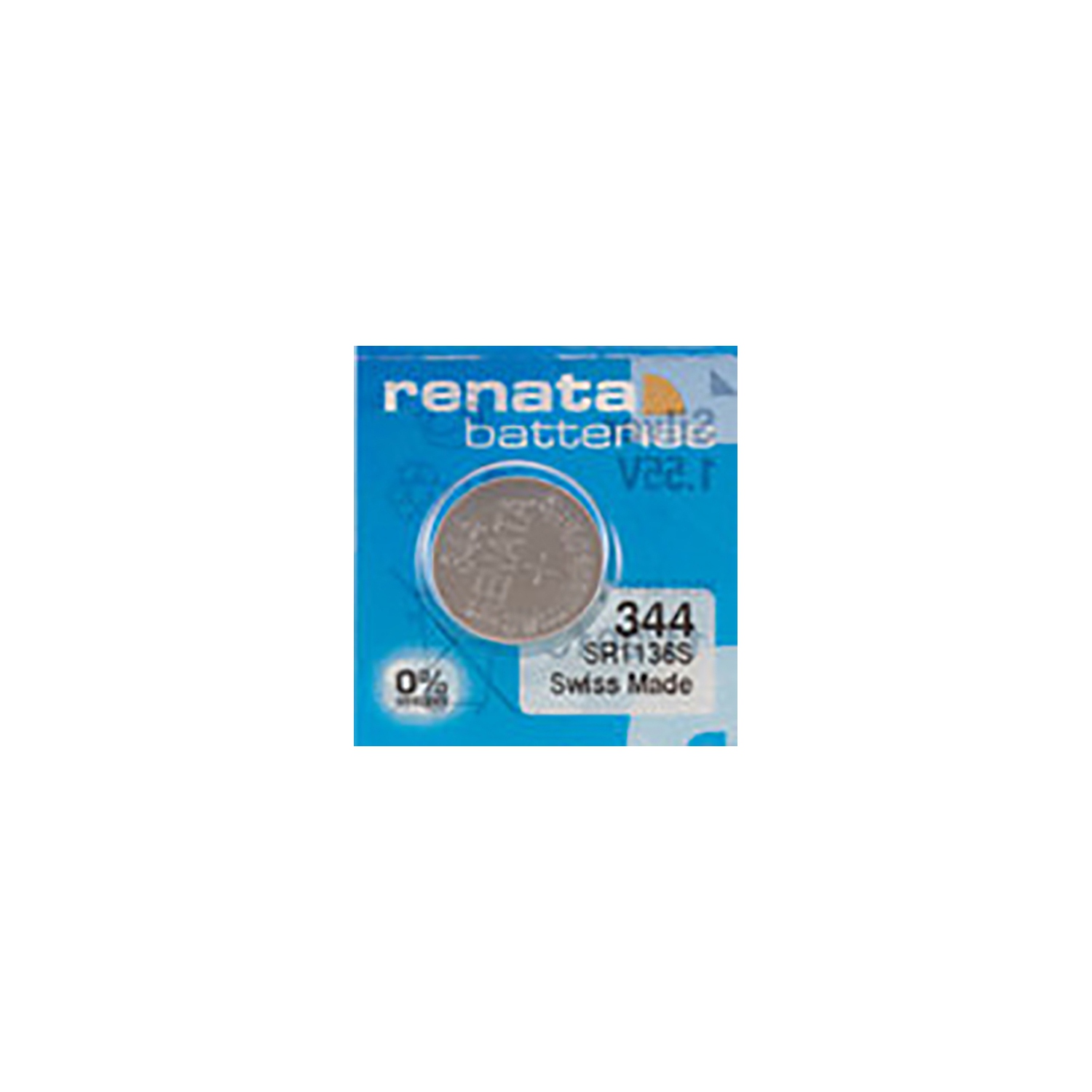 1 piles pour montre Renata de 344 V, pile de SR1136S V.