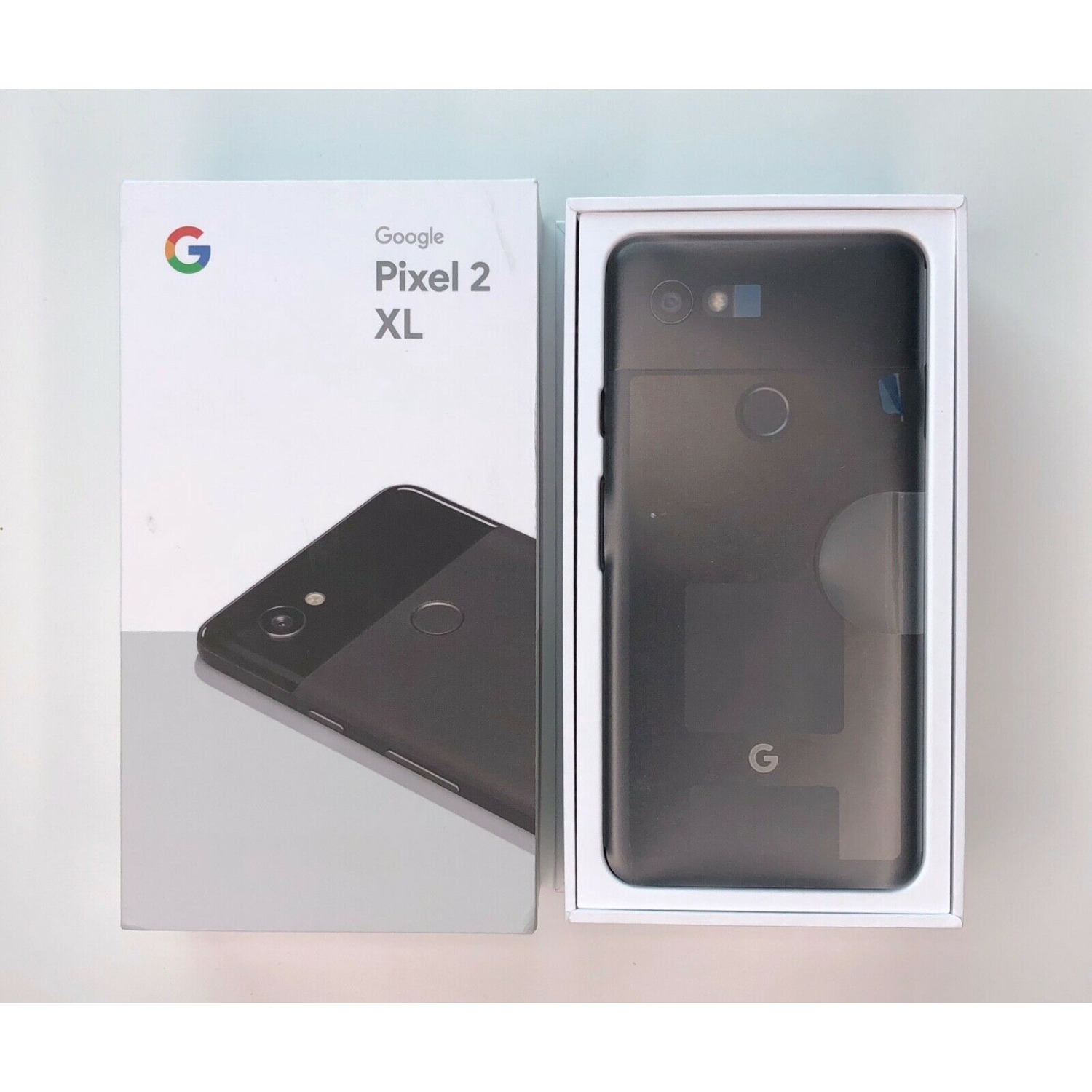 NEW-GOOGLE PIXEL 2 XL 128GB G011C Just Black Unlocked Smartphone