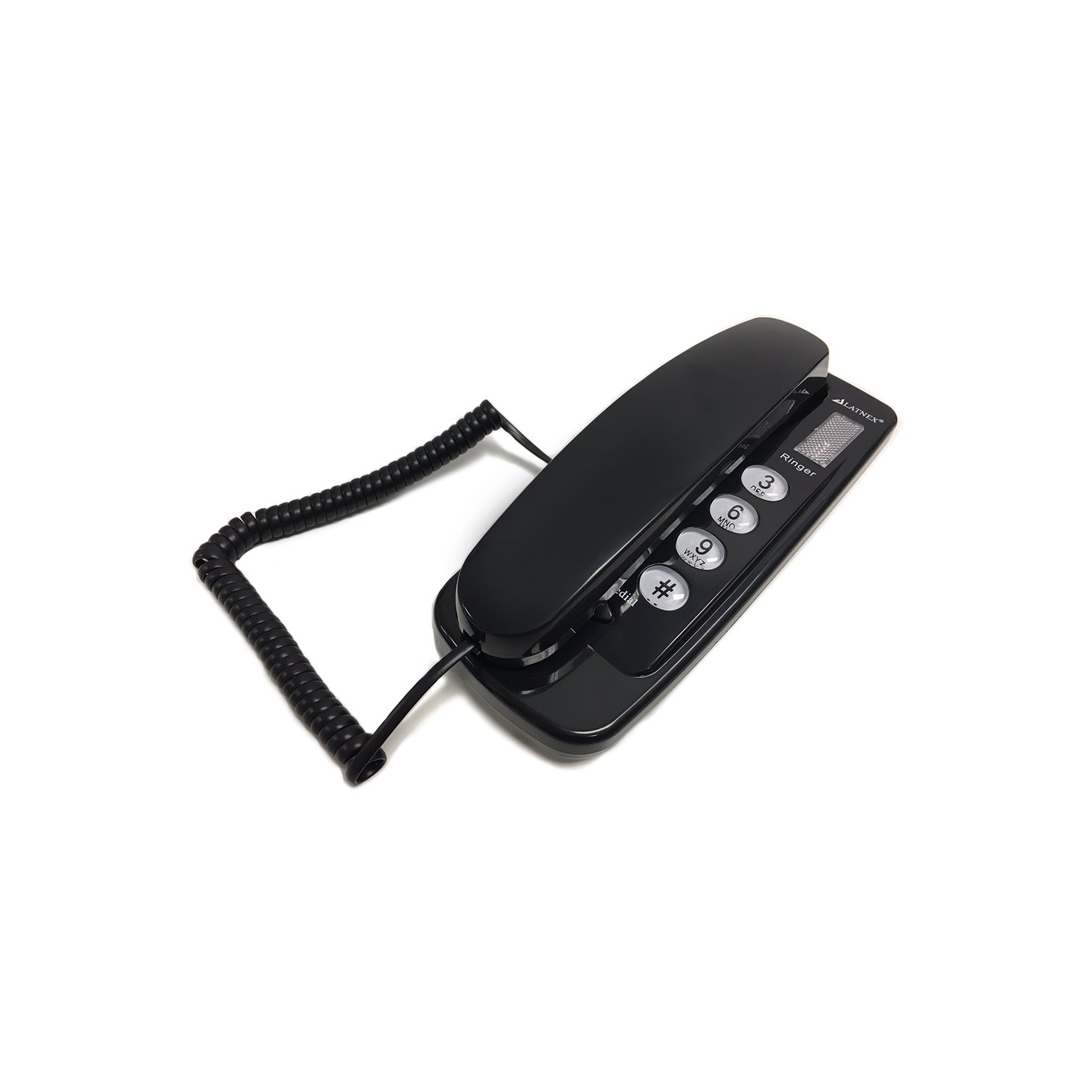 Téléphone résidentiel à fil avec protection EMF et Safe Landline de LATNEX - utilisé par les personnes sensibles électromagnétiques