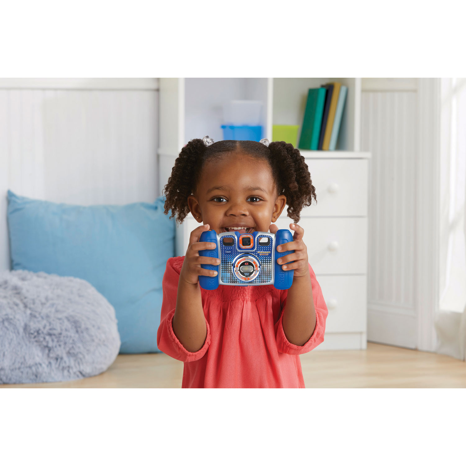 Appareil photo numérique de 2 Mpx avec zoom optique 4x Kidizoom Twist de VTech - Bleu