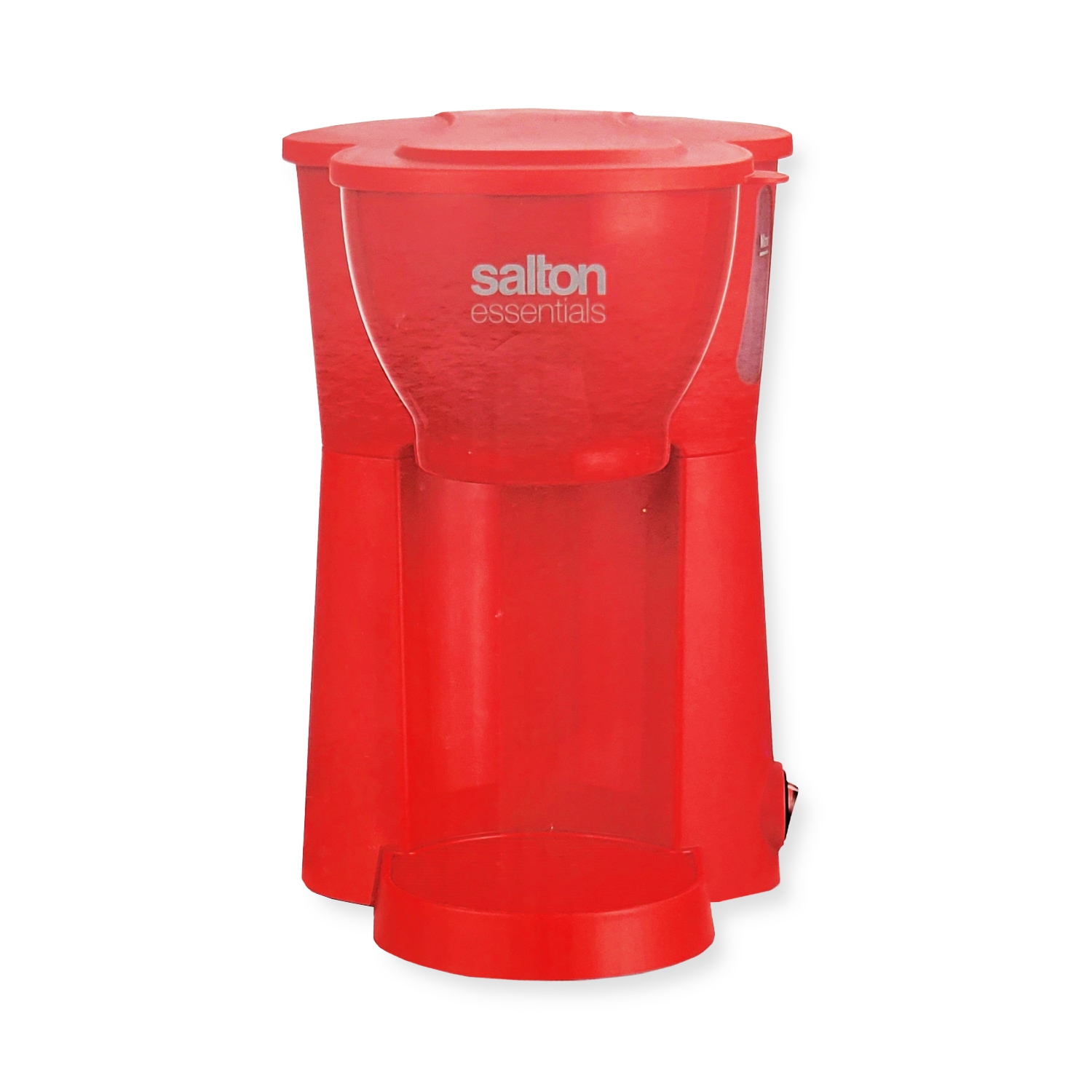 Salton Essentials Coffee Maker Compact 1 Cup Red