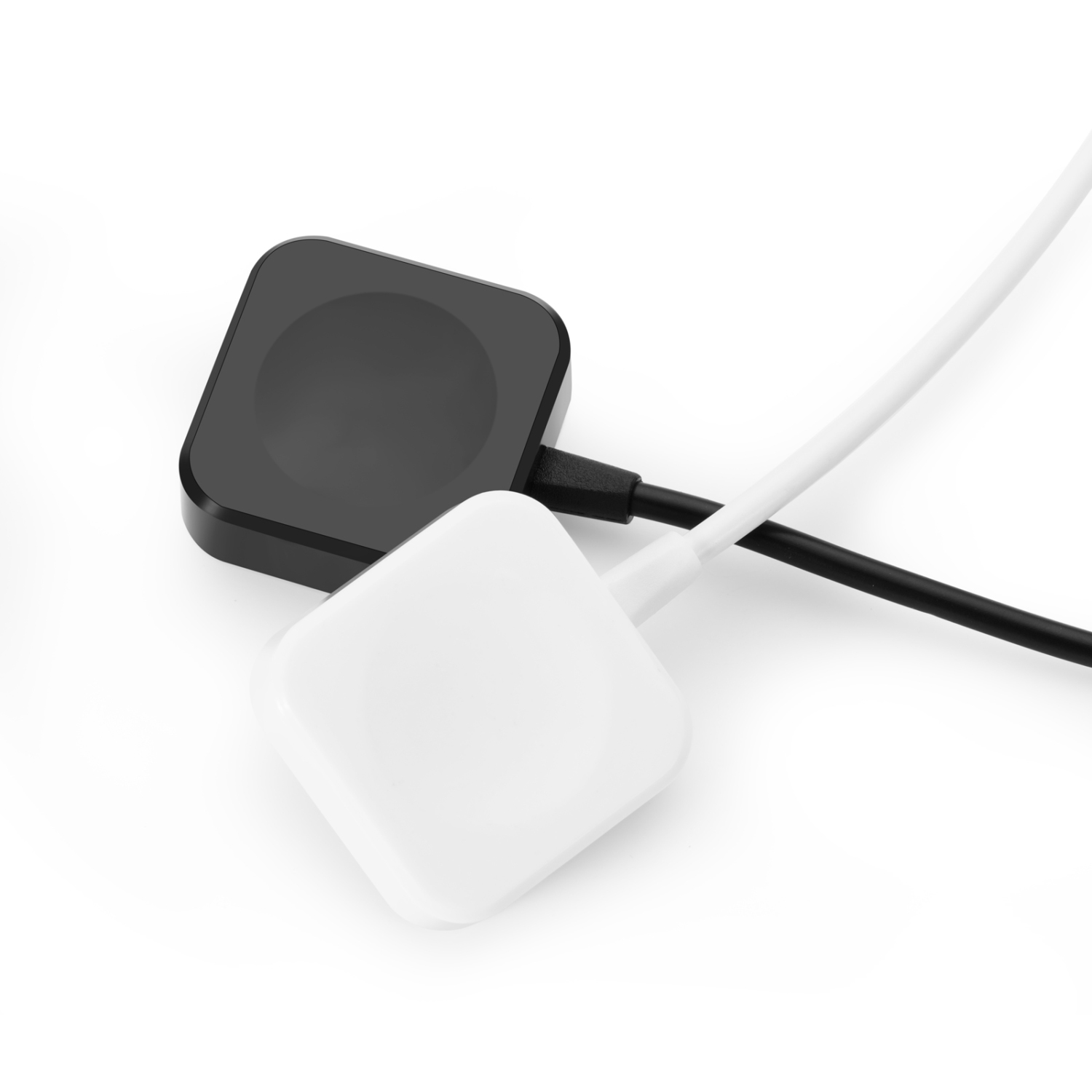 StrapsCo Replacement Magnetic USB Charger Cable Charging Dock for Apple Watch Series 1/2/3/4 - Black