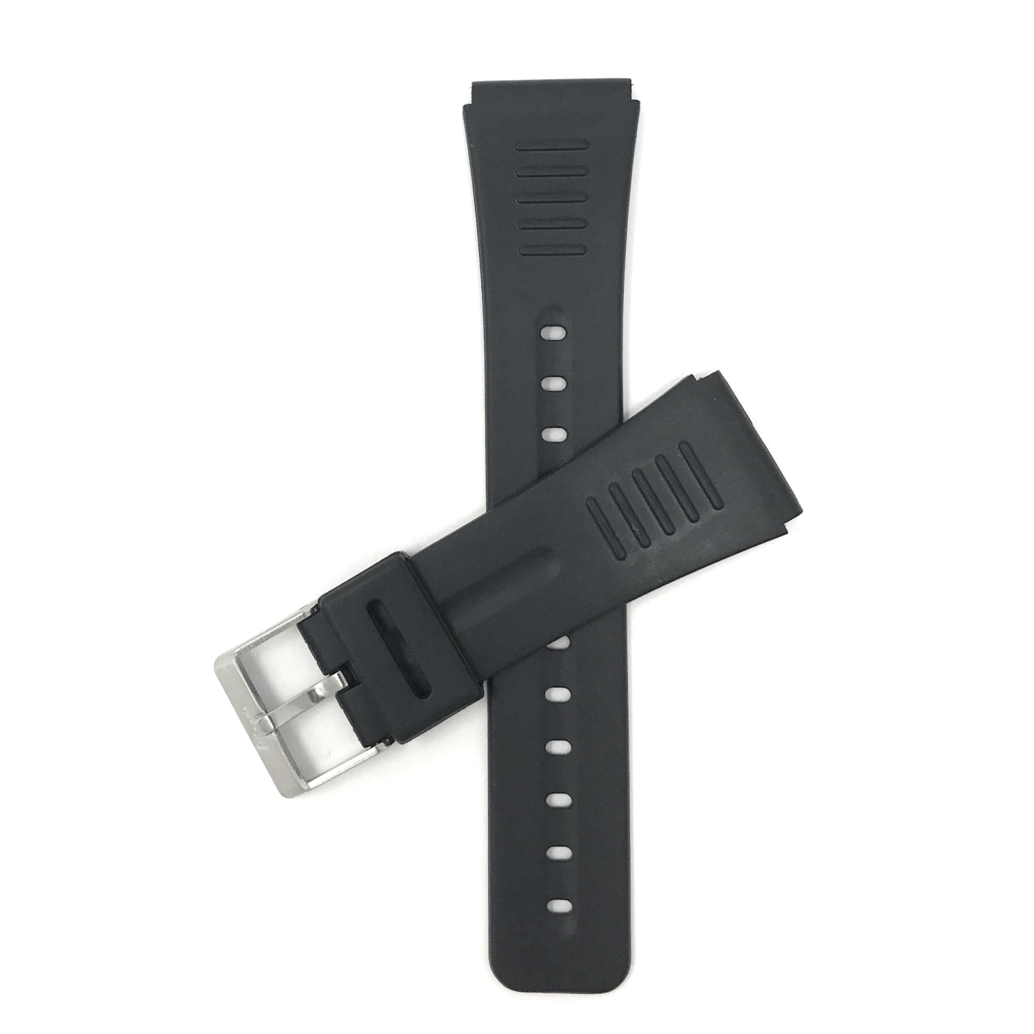 Bandini 22mm Rubber Watch Band, Black Stainless Steel Buckle (2 Spring Bars  Included) | Best Buy Canada