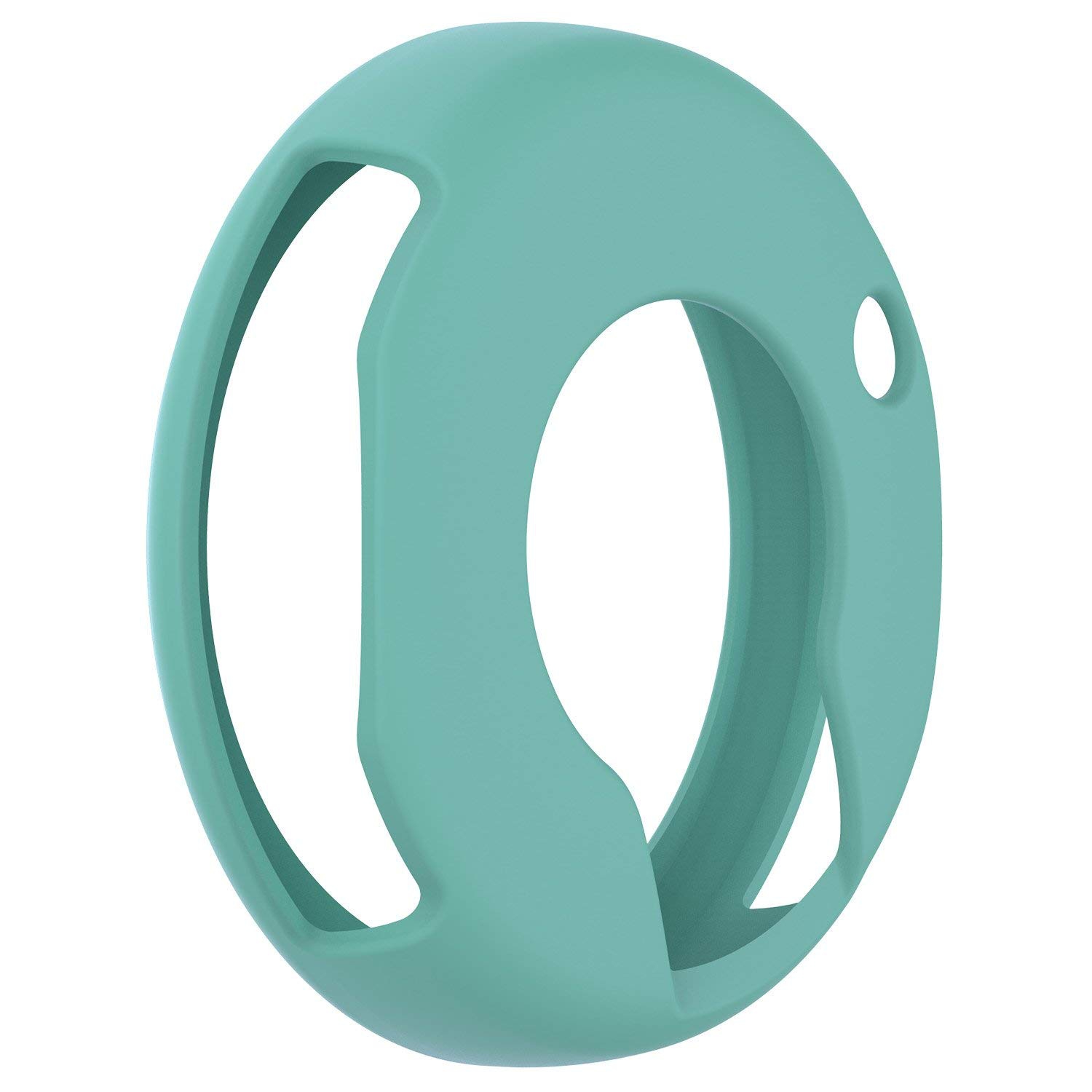 StrapsCo Silicone Rubber Protective Case Cover for Garmin Vivomove HR - Turquoise