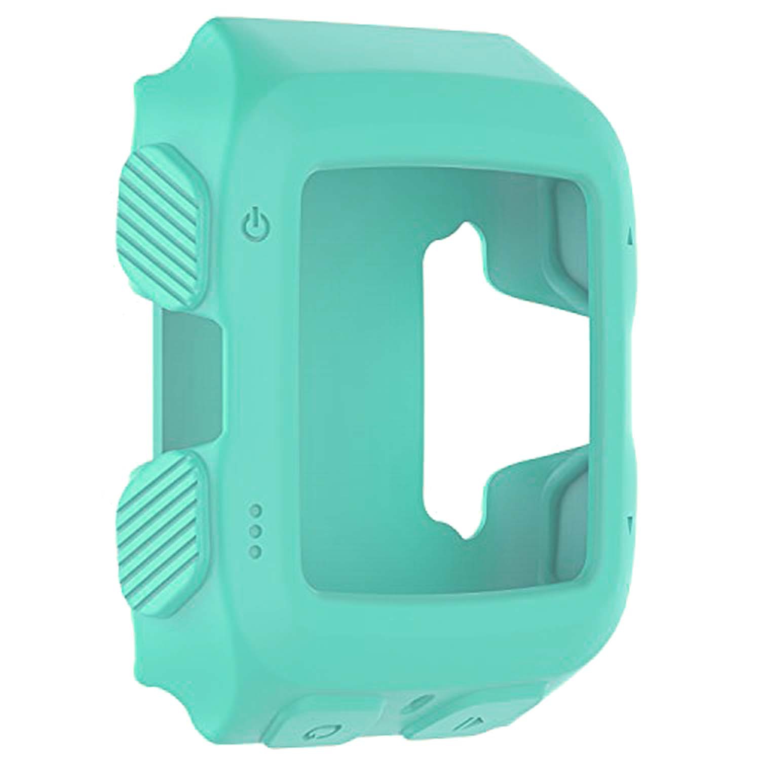 StrapsCo Silicone Rubber Protective Case Cover for Garmin Forerunner 920XT - Turquoise
