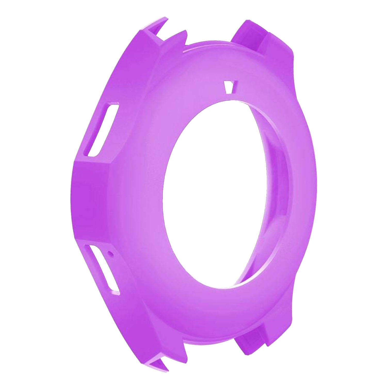 StrapsCo Silicone Rubber Protective Case Cover for Samsung Gear S3 - Purple