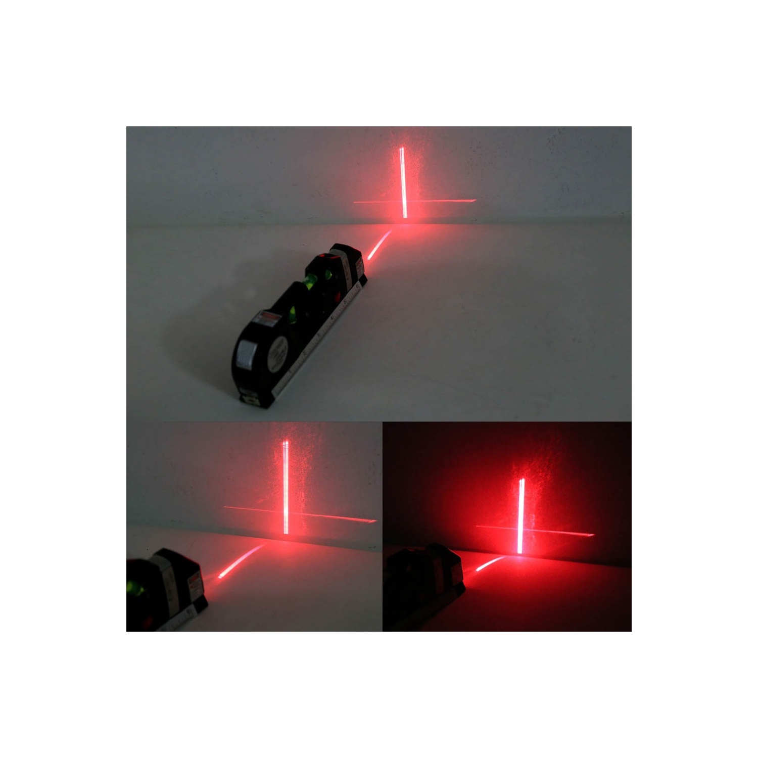 AxGear – Ruban à mesurer vertical laser multi-niveau Horizon, règle métrique, 8 pi