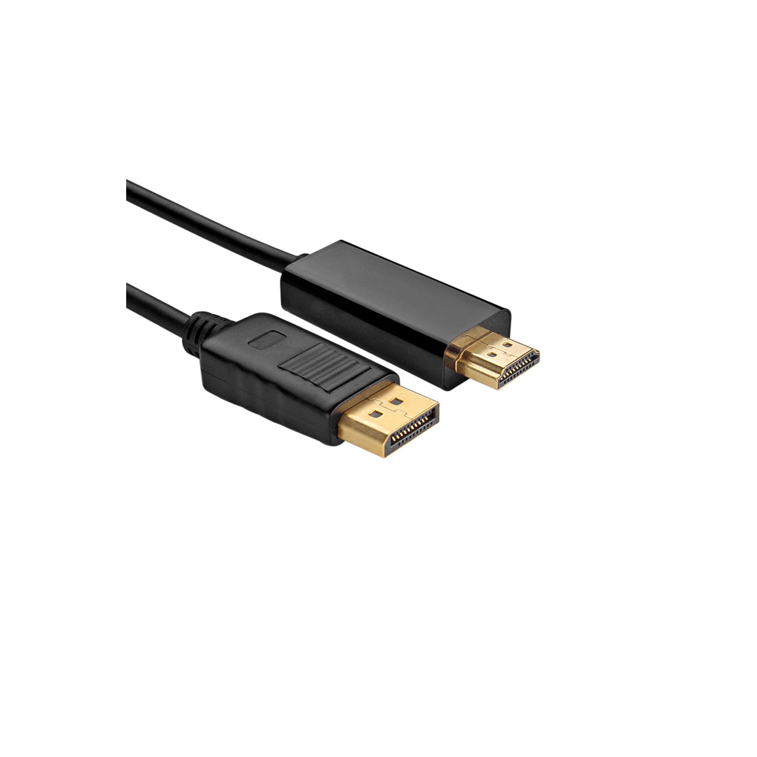 axGear DisplayPort to HDMI Cable DP Display Port to HDMI MM Cord Converter for PC HD TV