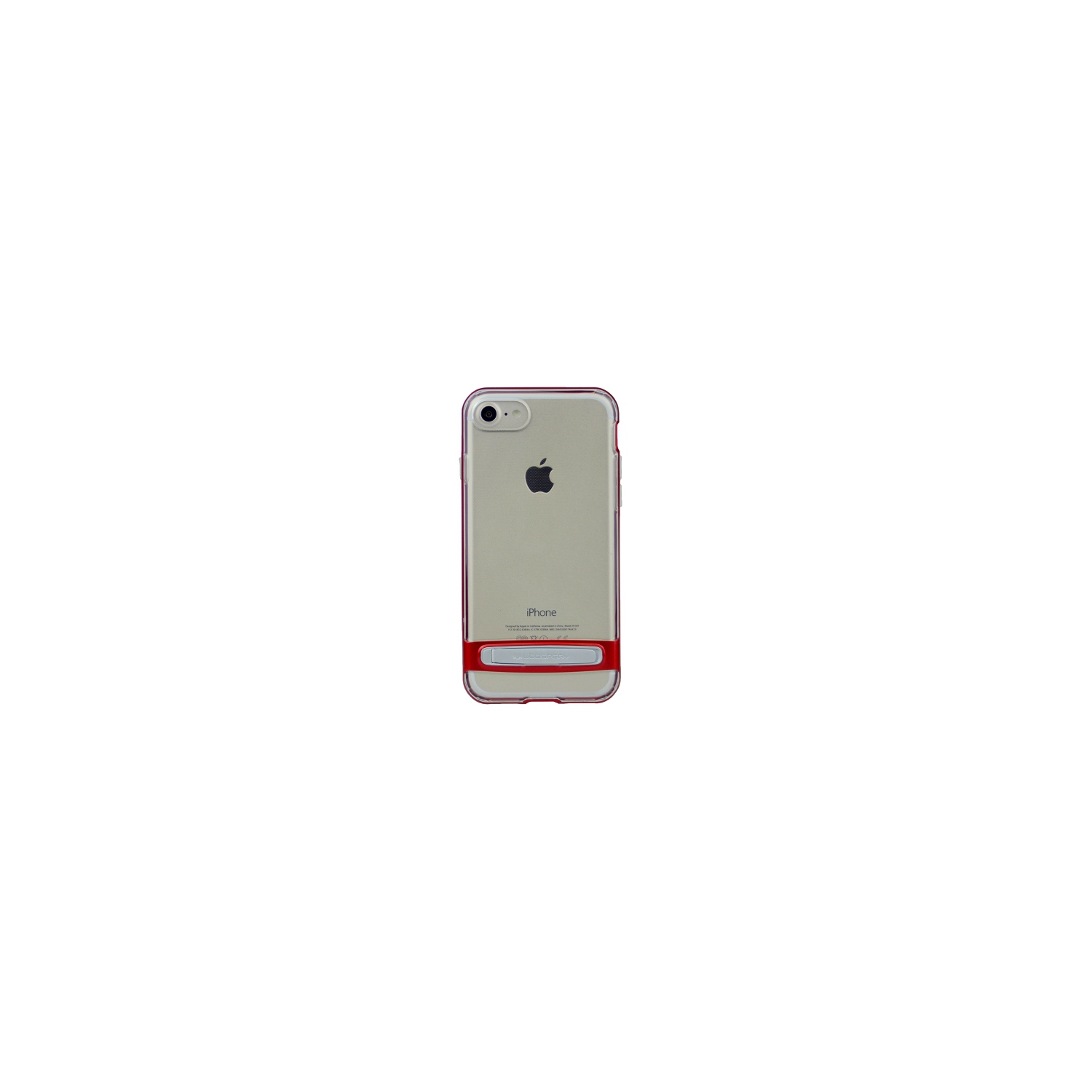 Iphone 7/8 Goospery Dream Stand Bumper Case, Red
