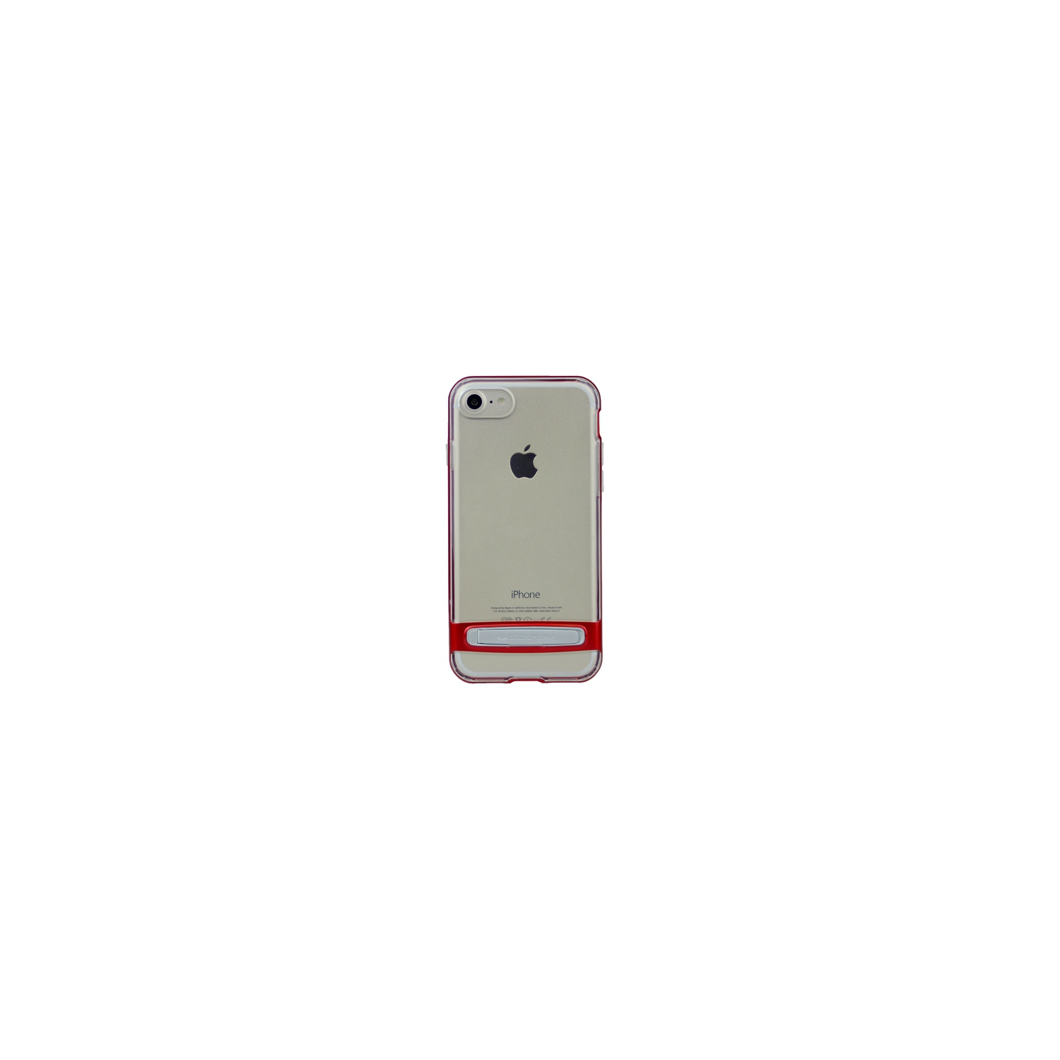 Iphone 7/8Plus Goospery Dream Stand Bumper Case, Red