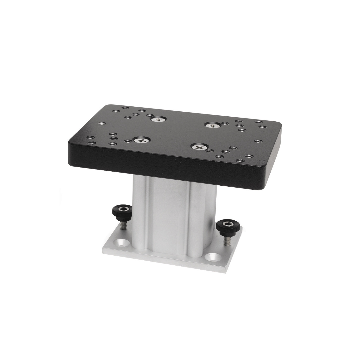 Cannon Aluminum Fixed Base Downrigger Pedestal - 4"