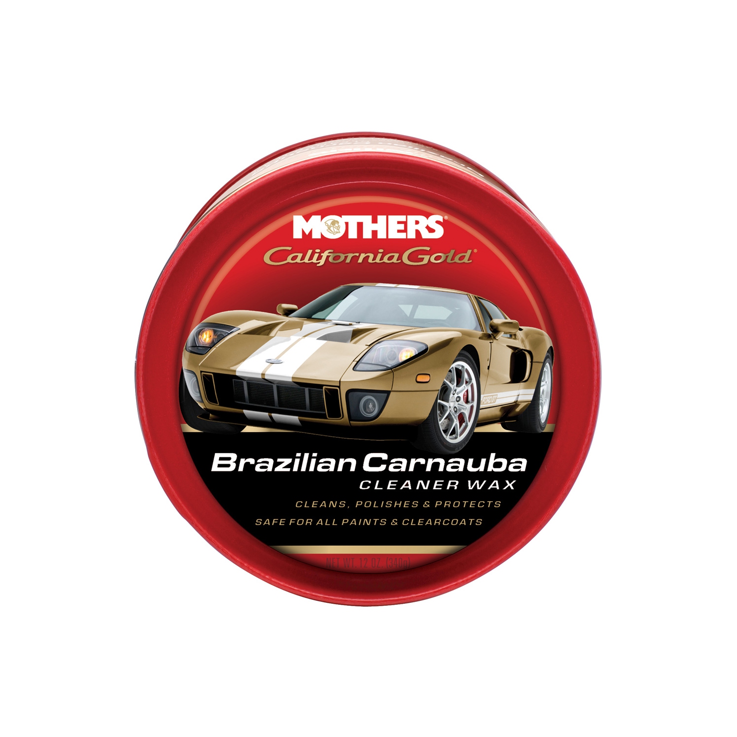Mothers California Gold Brazilian Carnauba Cleaner Wax Paste - 12oz