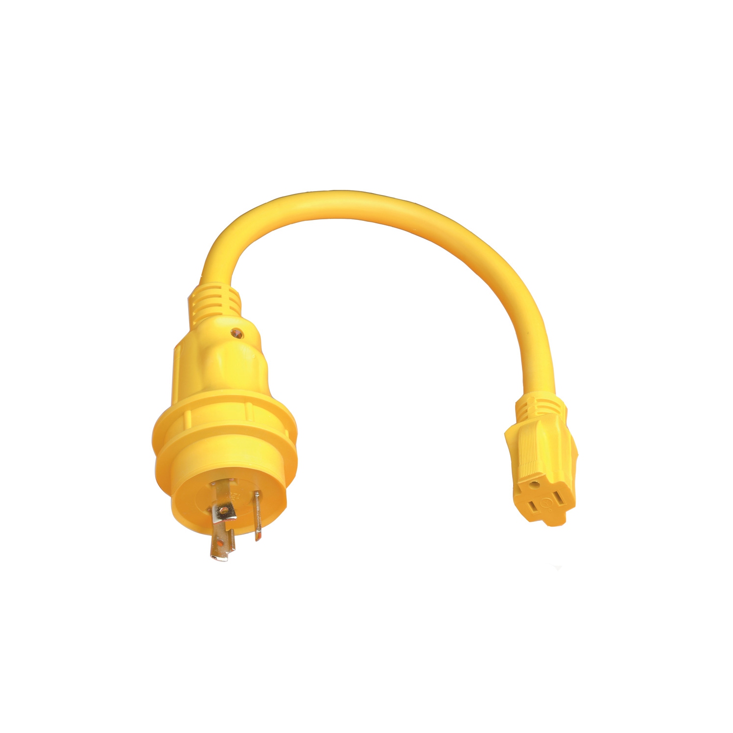 Marinco Pigtail Adapter - 15A Female to 30A Male