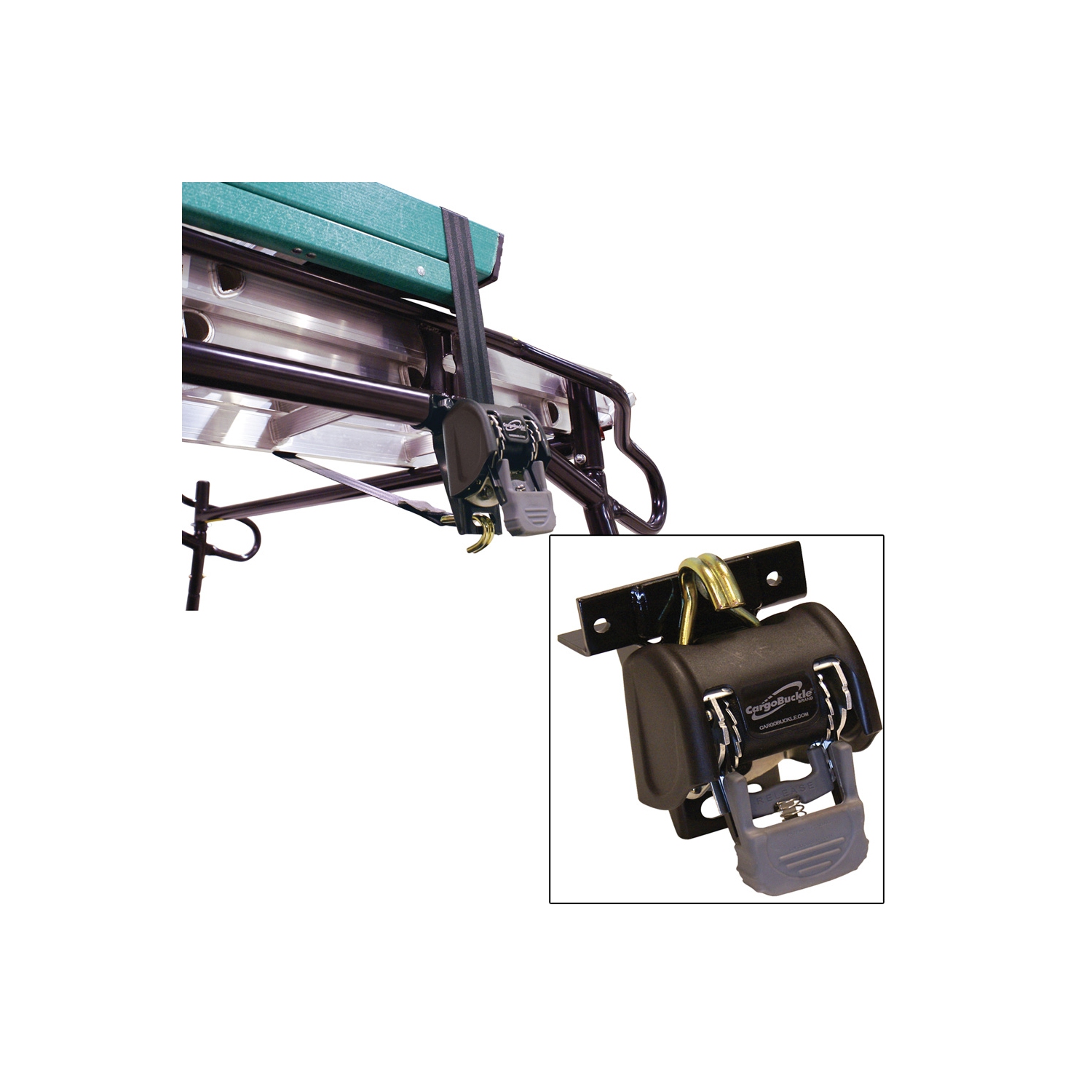 CargoBuckle Ladder Rack System - 1.25" Square 7' Pair