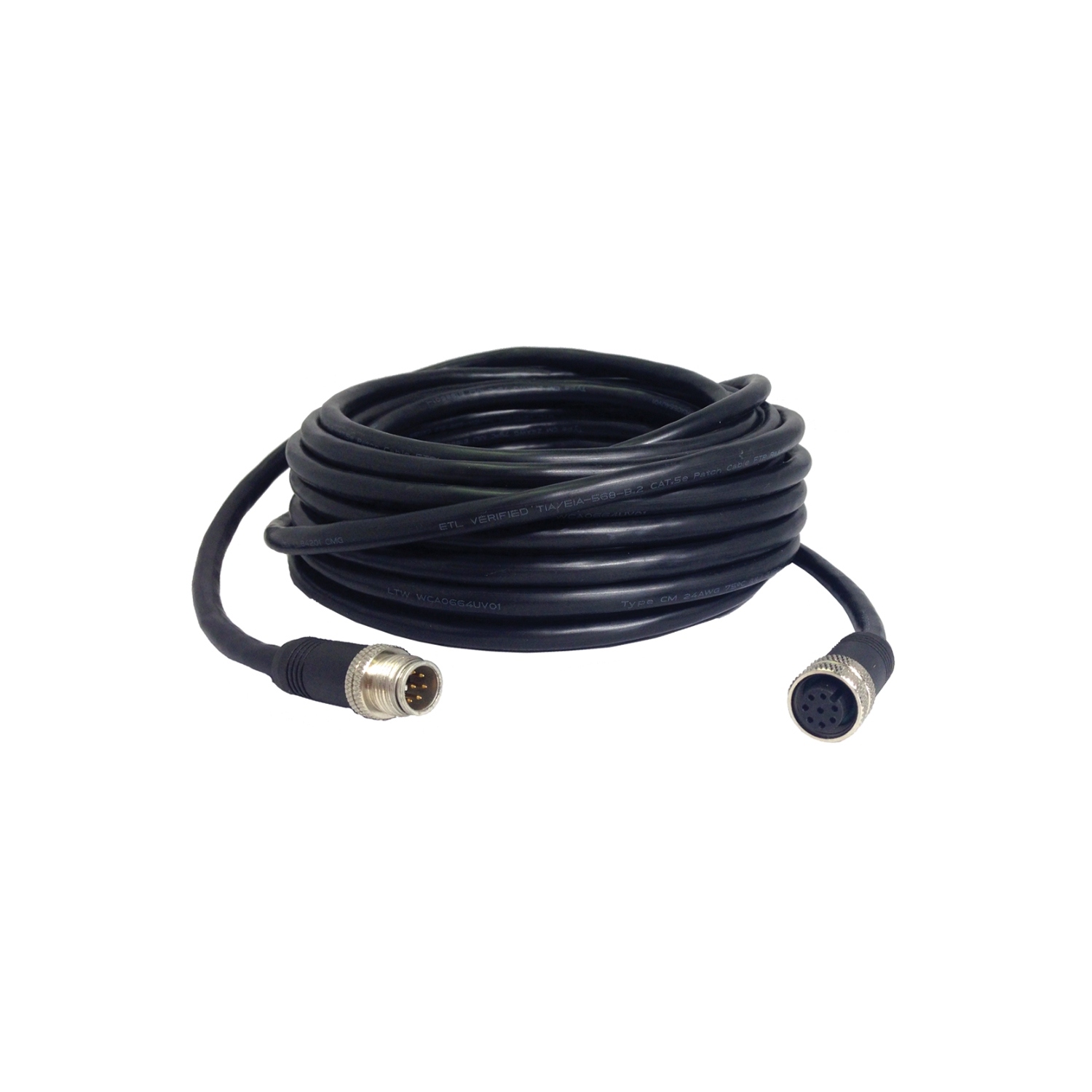 Humminbird AS ECX 30E Ethernet Cable Extender - 8-Pin - 30'