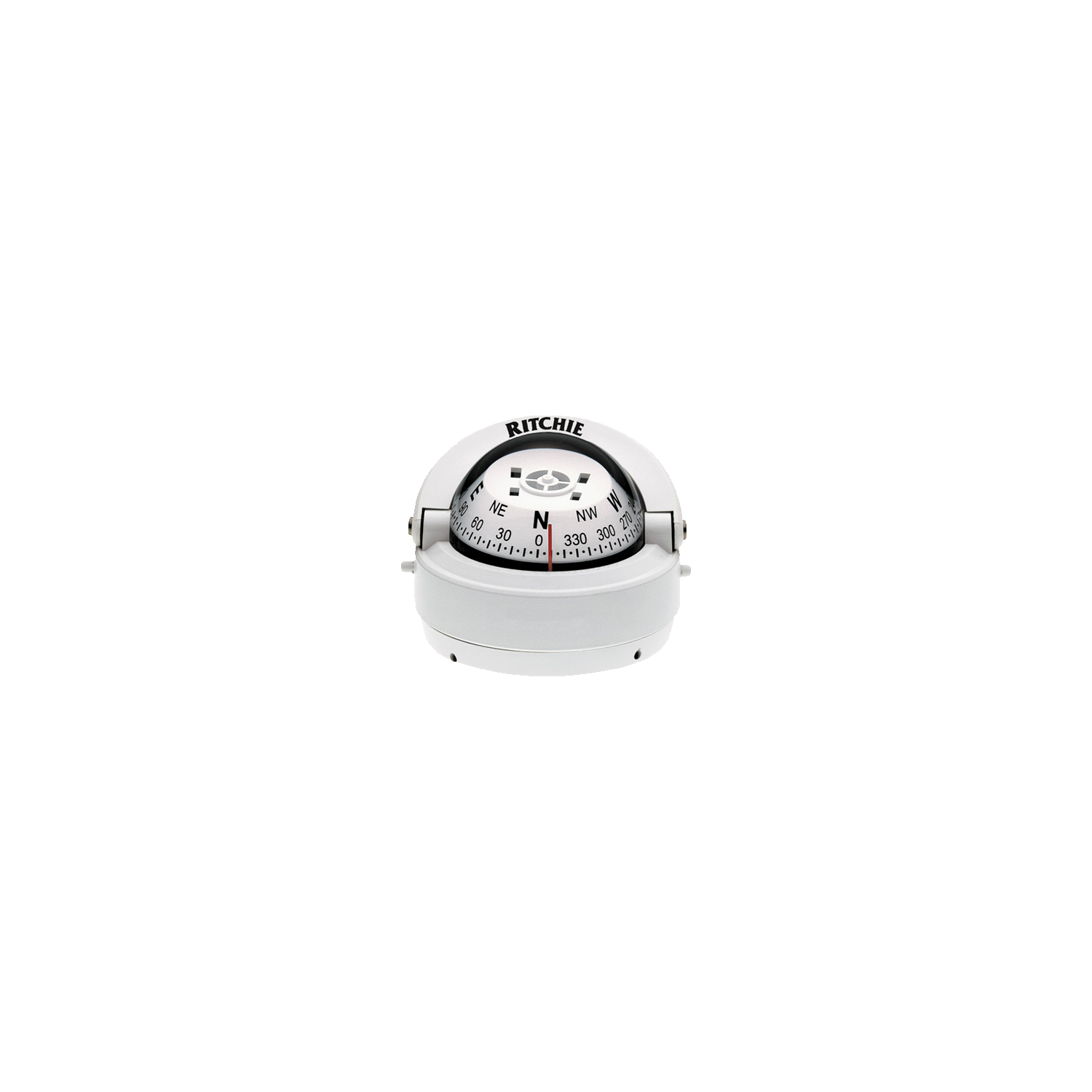 Compass, Surface Mount, 2.75" Dial, Wht.