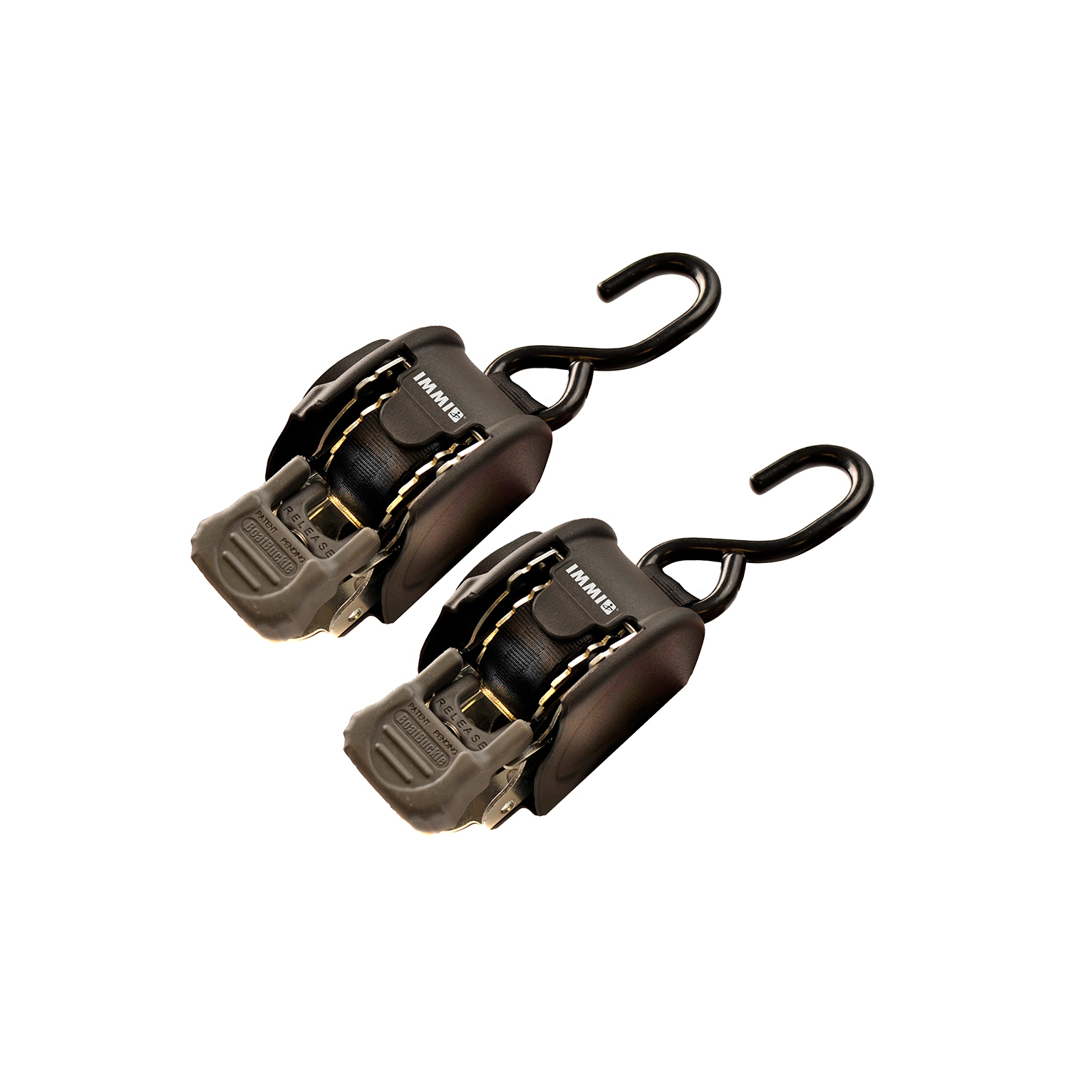 BoatBuckle Retractable Transom Tie-Down System - 1" x 72"