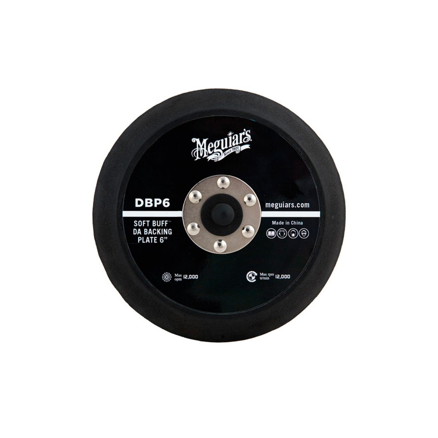 Meguiar's 6" DA Backing Plate