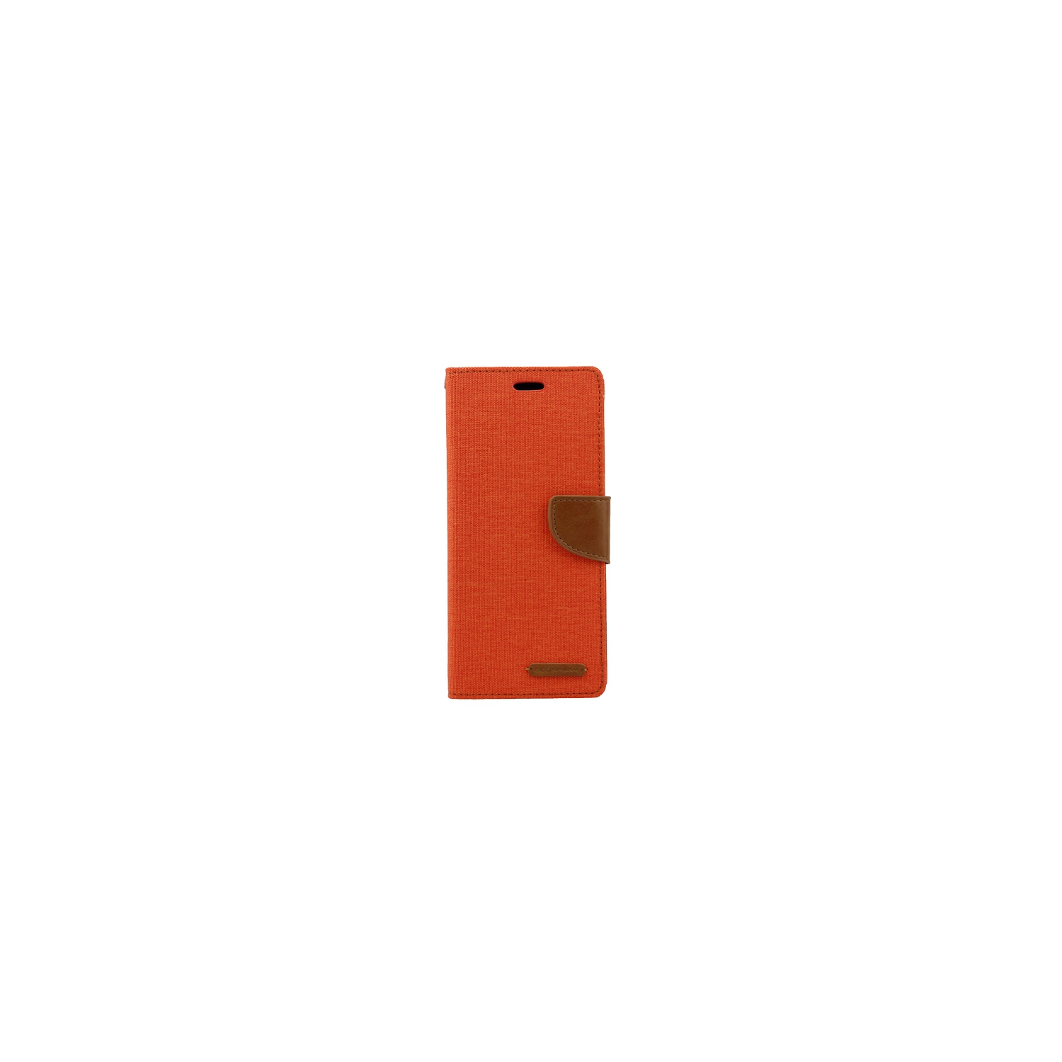 IphoneX/XS Goospery Canvas DIary Flip,Orange