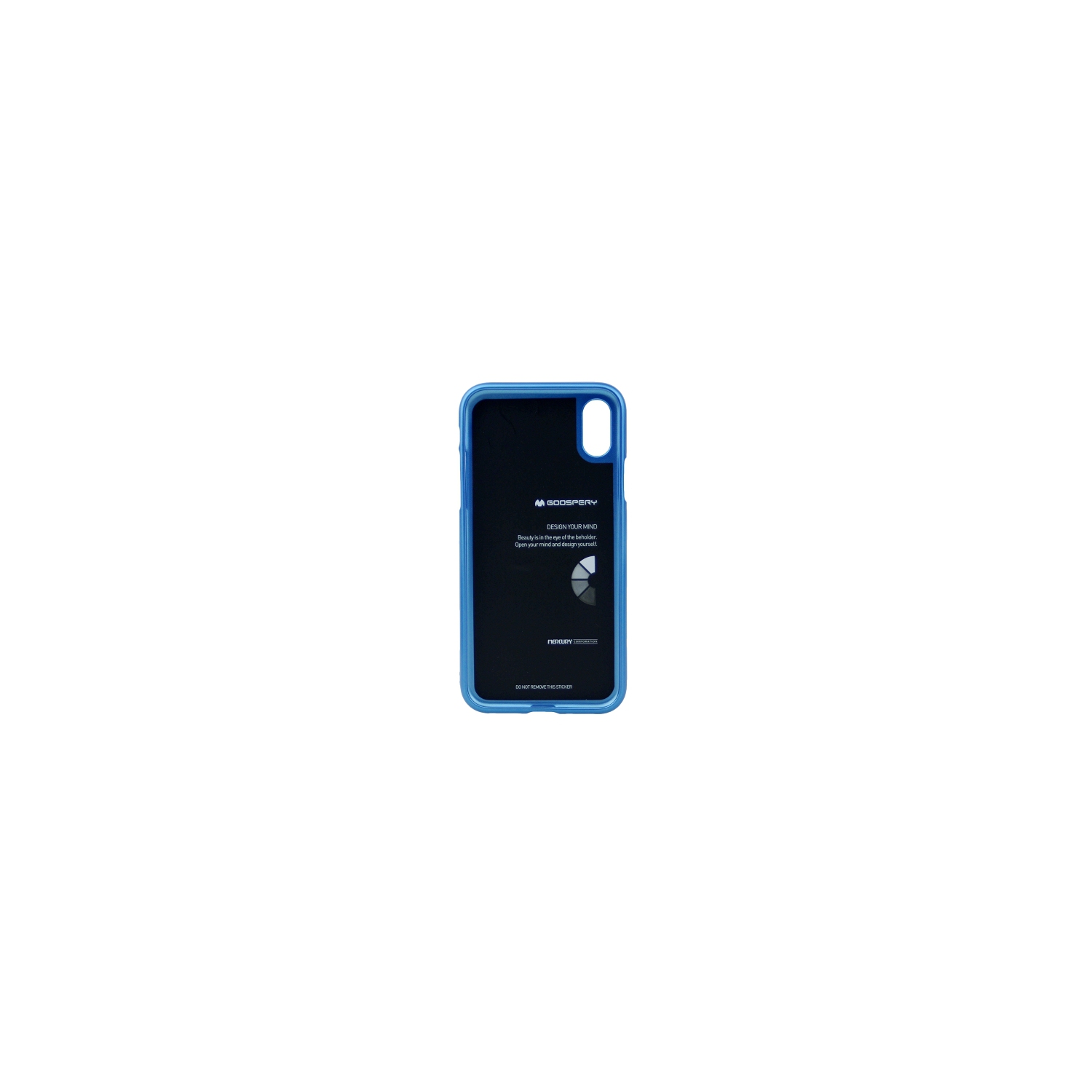 IphoneX/XS Goospery IJelly Metal Case,Blue