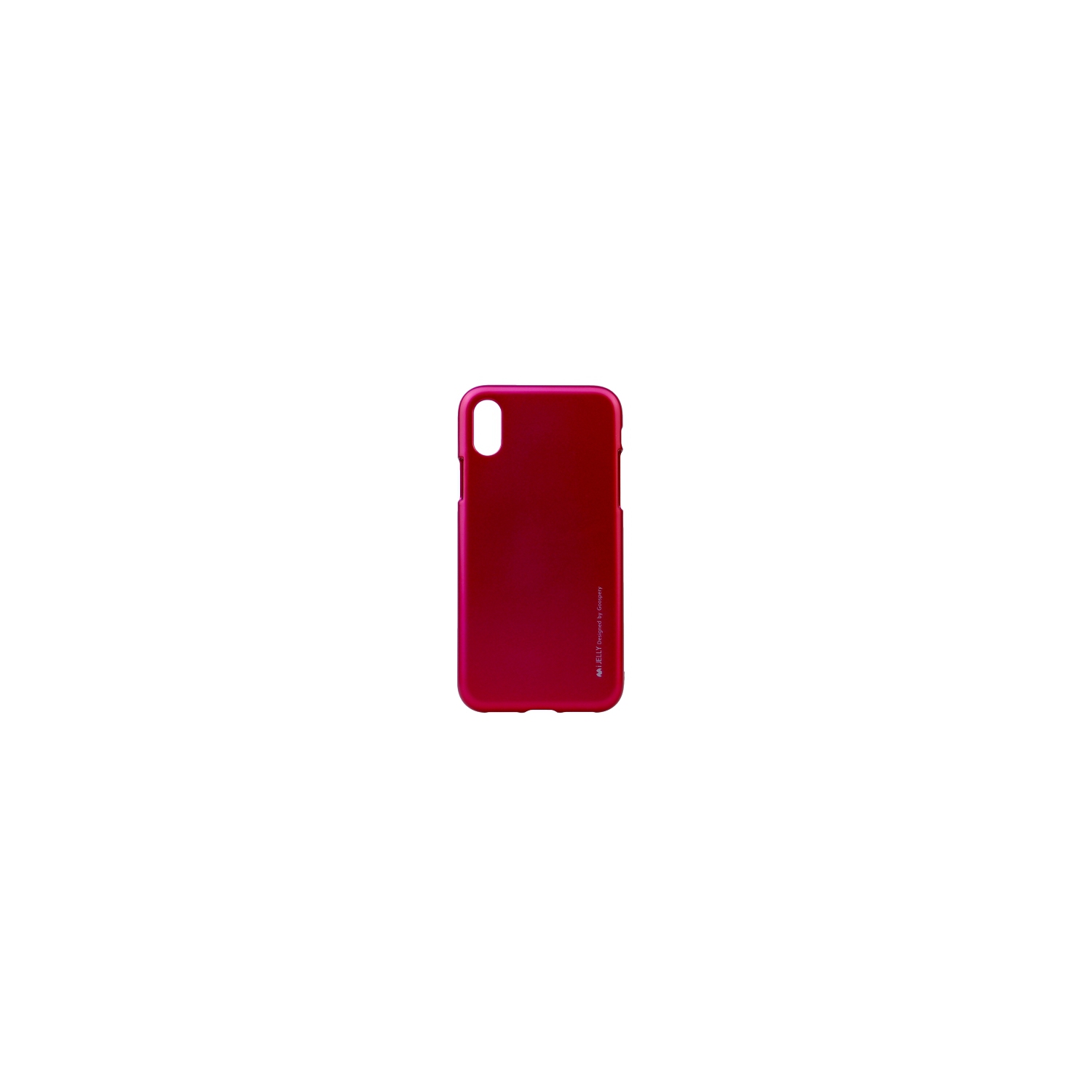 IphoneX/XS Goospery IJelly Metal Case,Hot Pink