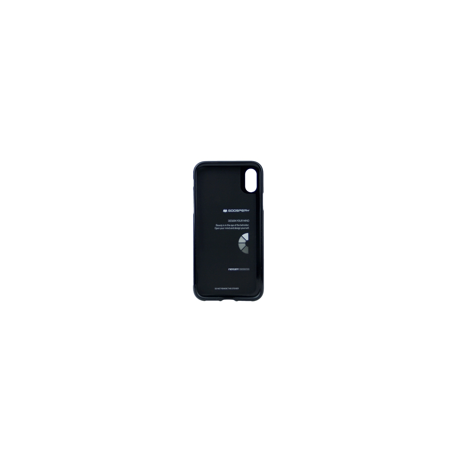 IphoneX/XS Goospery Jelly Case,Black